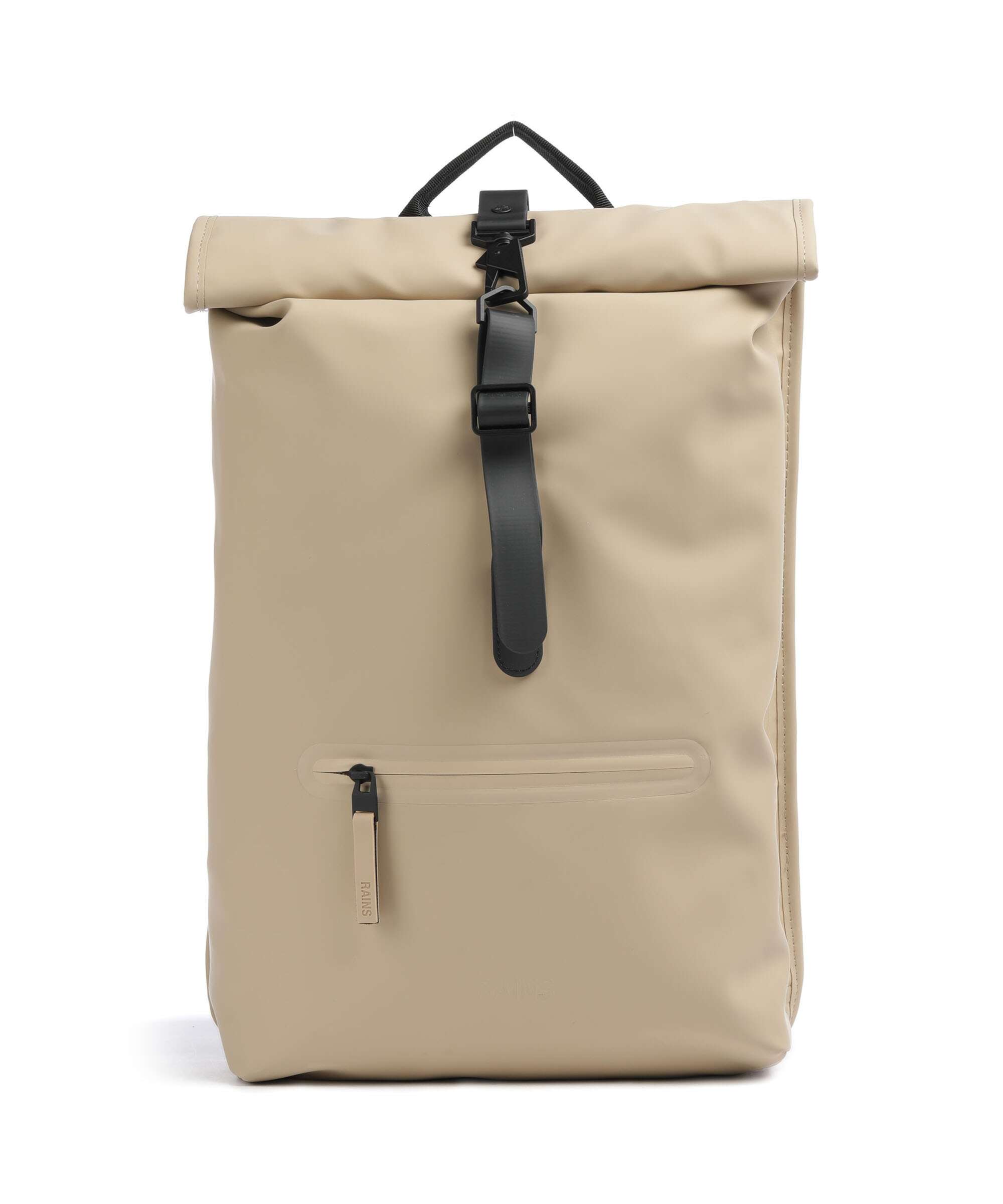 Rains Rolltop backpack sand