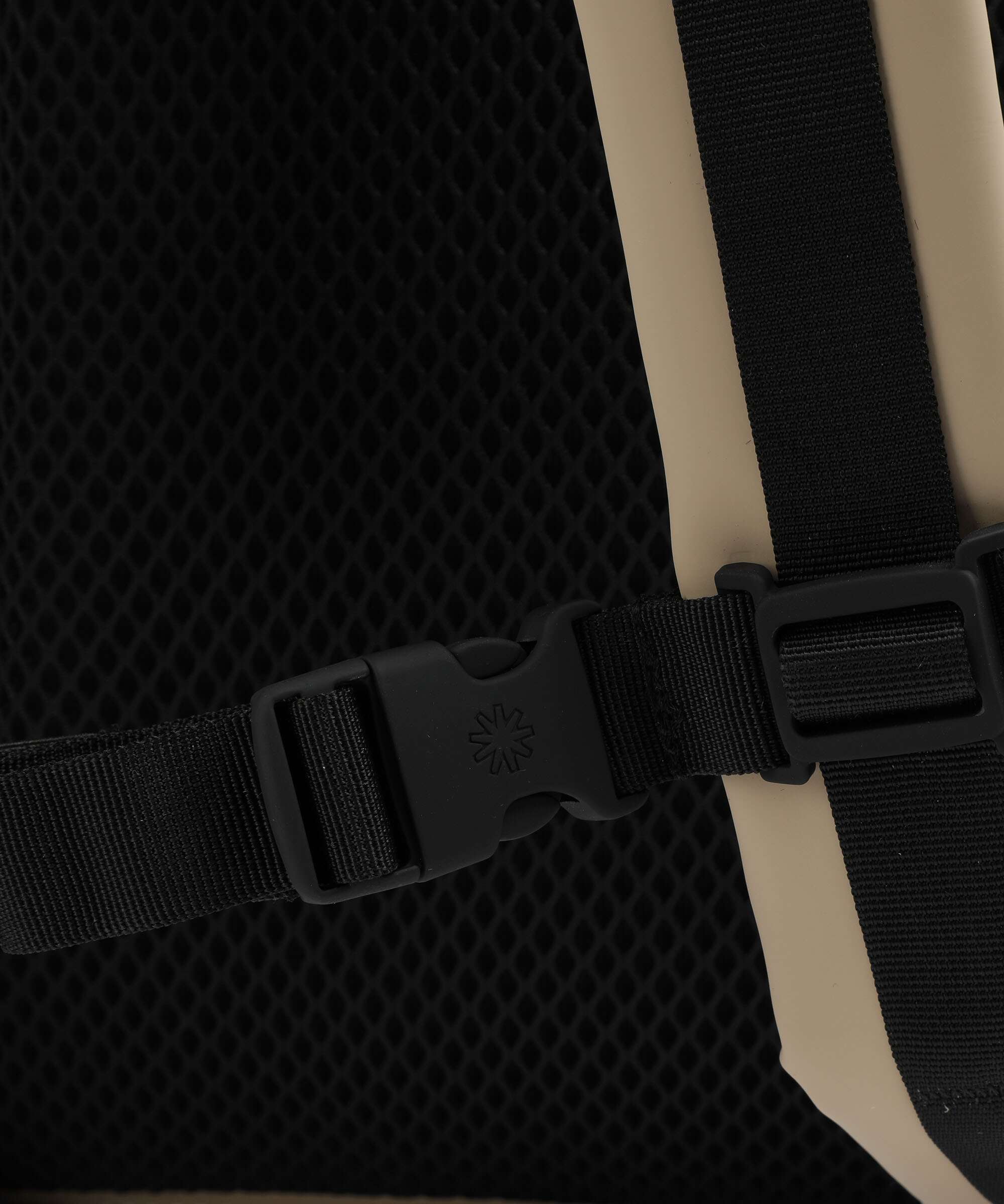 Rains Rolltop backpack sand