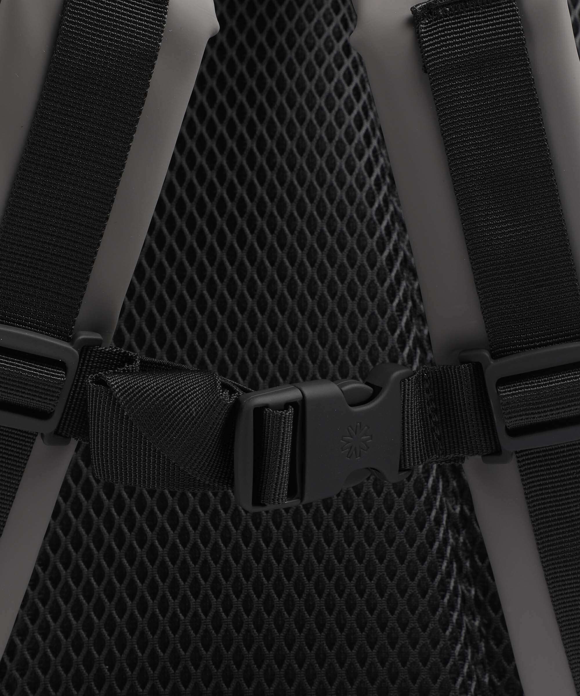 Rains Large Rolltop backpack grey