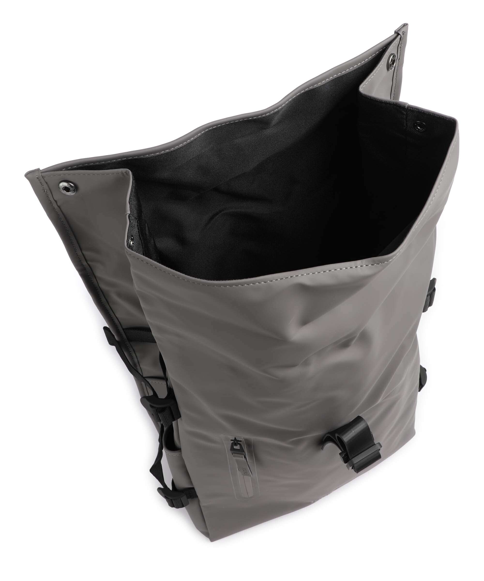 Rains Large Rolltop backpack grey