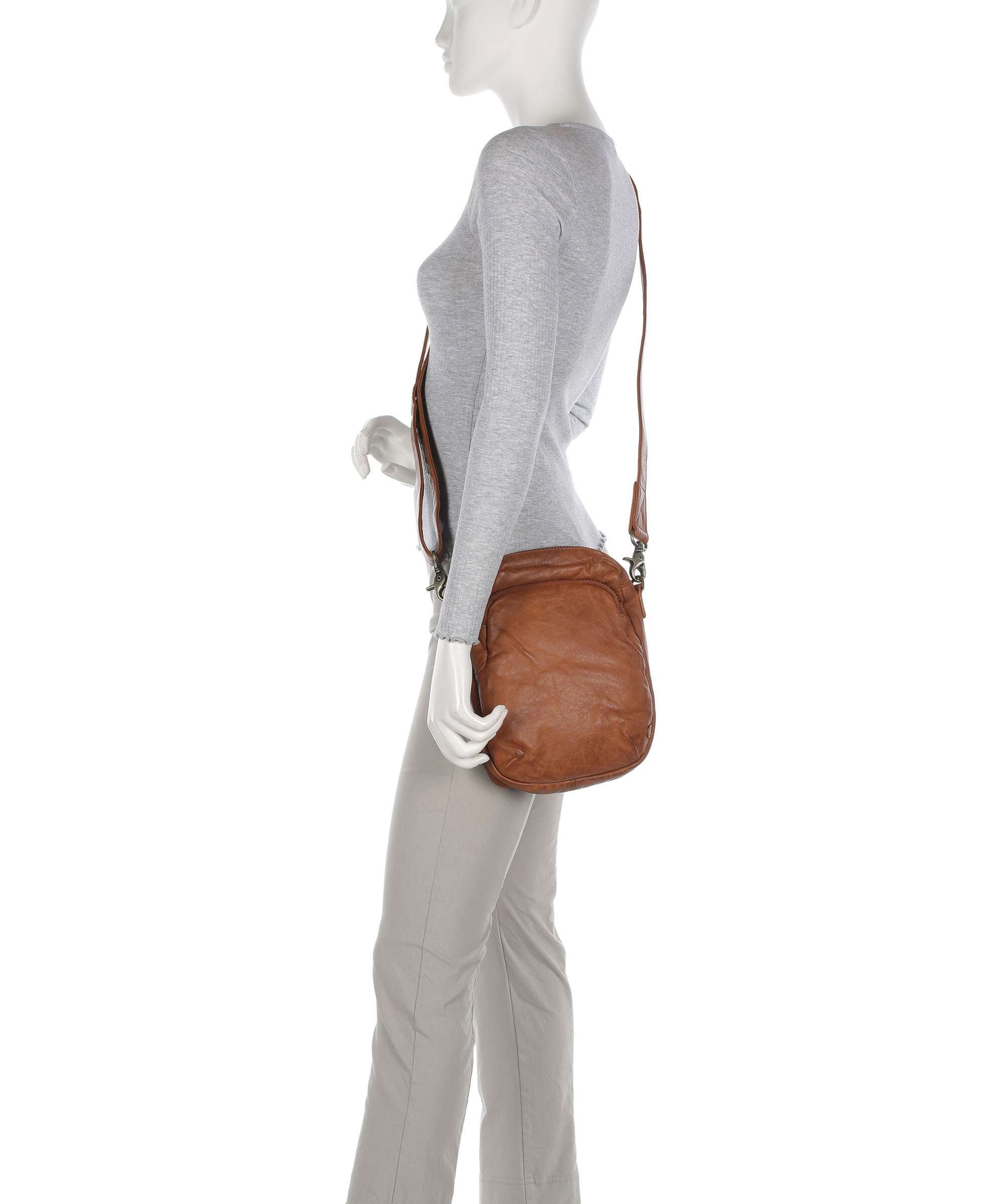 Depeche Power Field Crossbody bag cognac