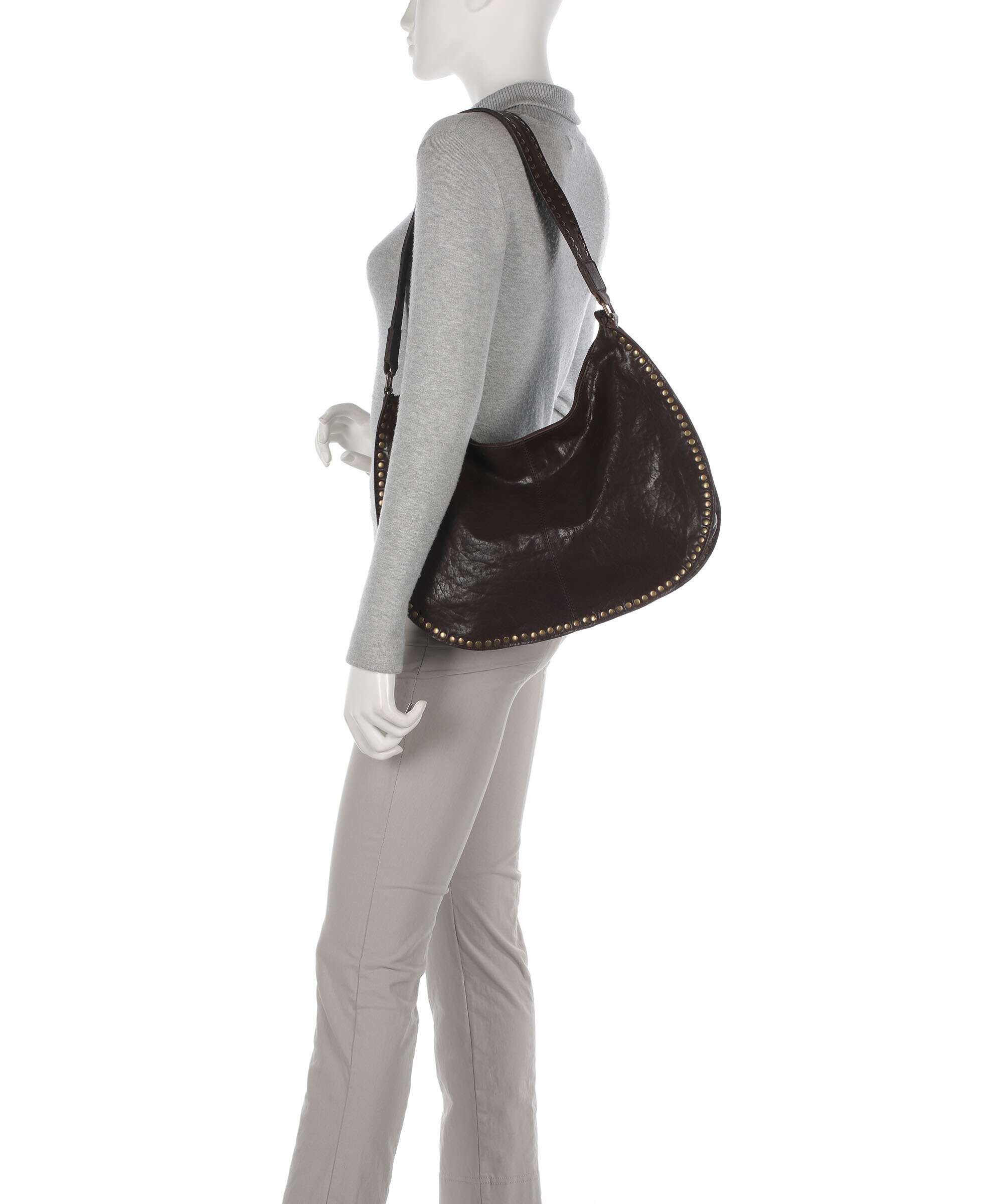 Depeche Rocking Rodeo Hobo bag vintage brown