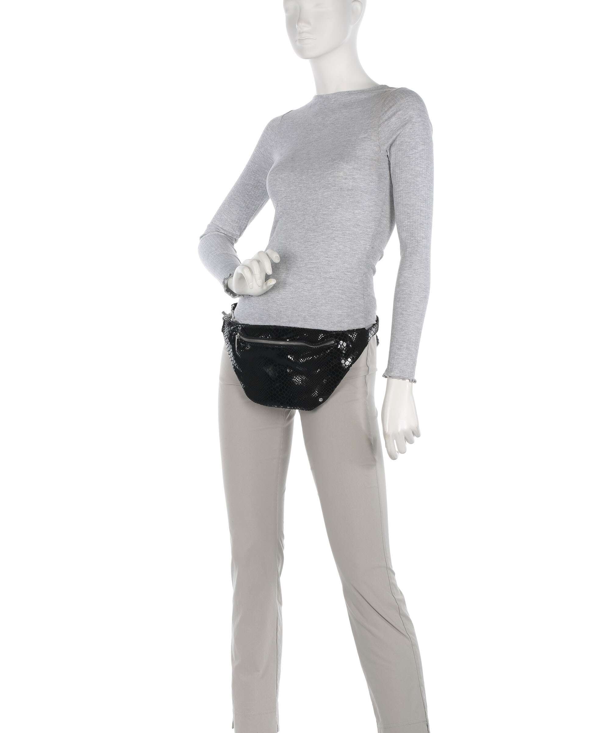 Depeche Fashion Favorites Belt bag black croco