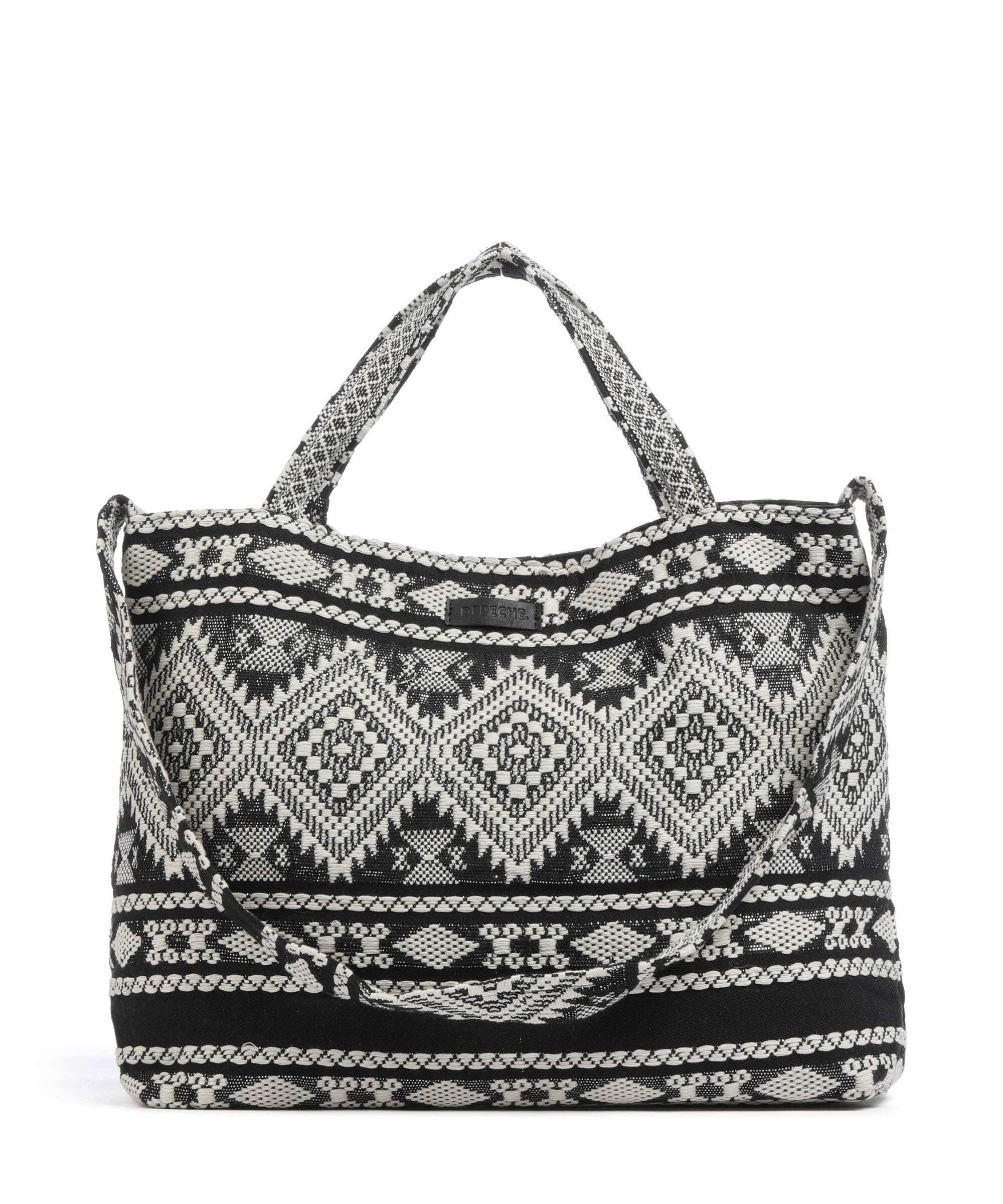 Depeche Soft Luxury Tote bag black