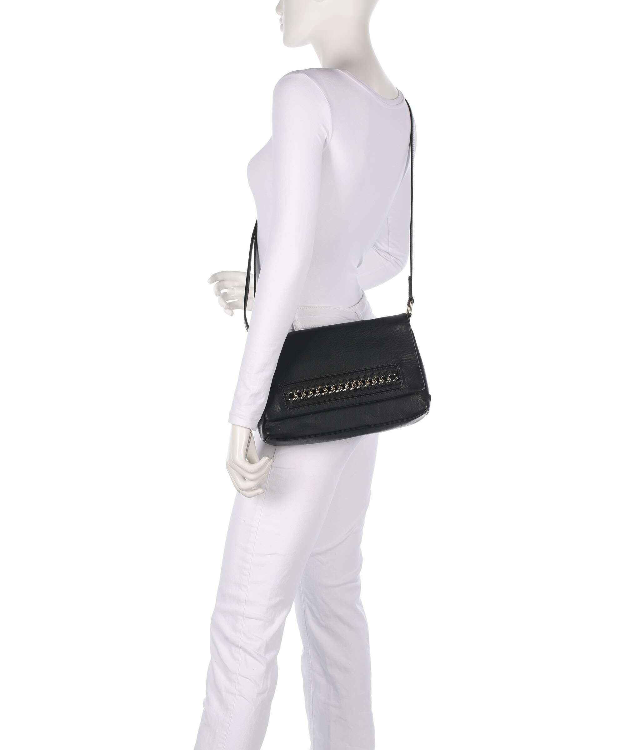 Depeche Gold Casino Shoulder bag nero