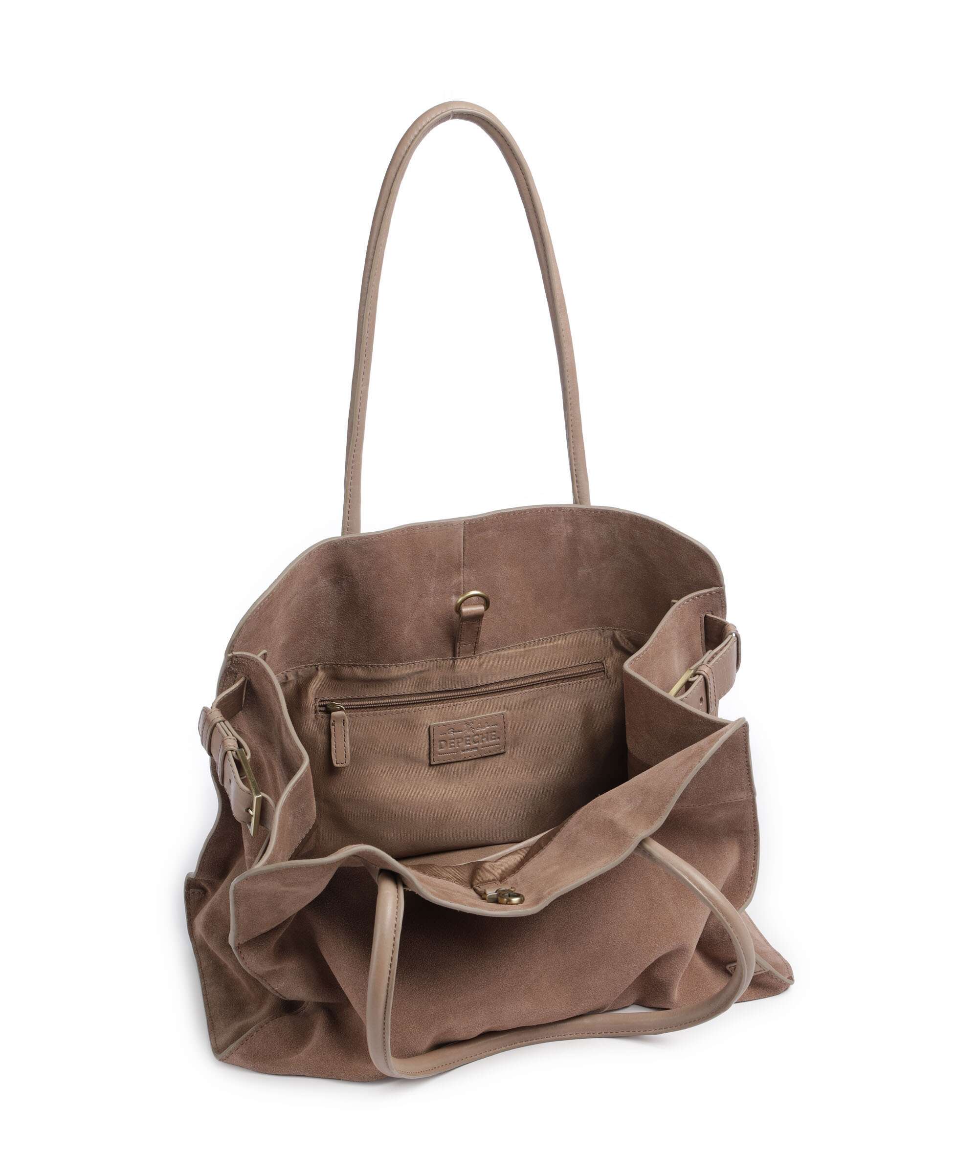 Depeche Madrid Tote bag taupe