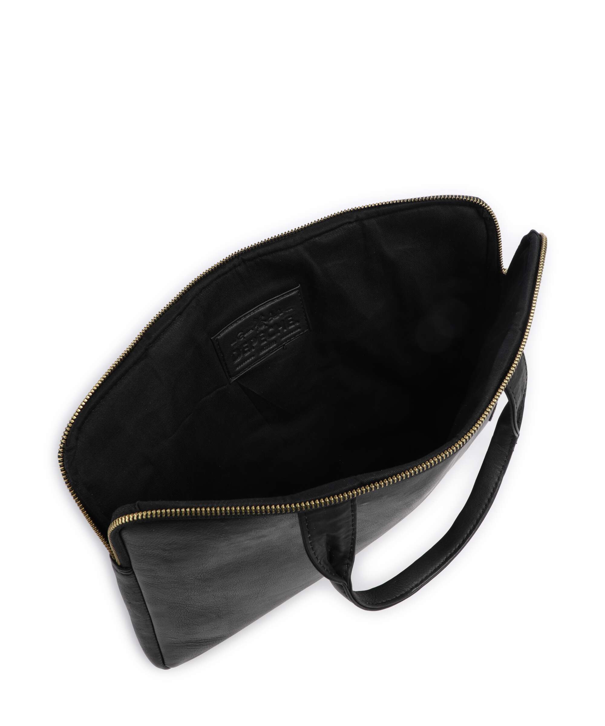 Depeche Golden Chic Briefcase black