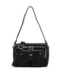 Núnoo Suede Ellie Shoulder bag black