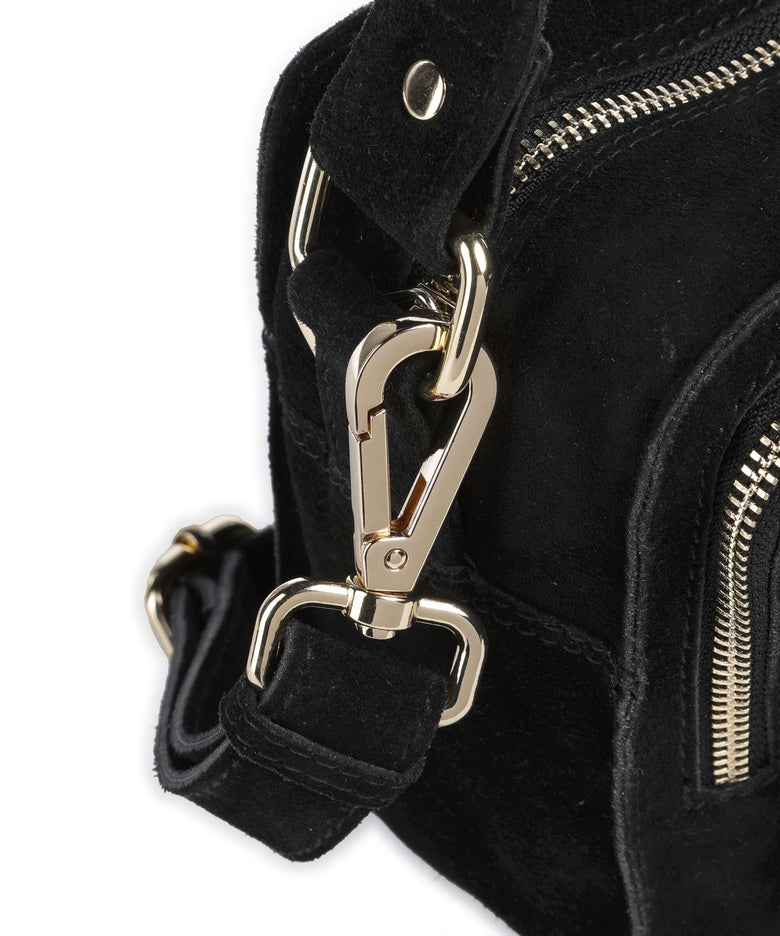 Núnoo Suede Ellie Shoulder bag black