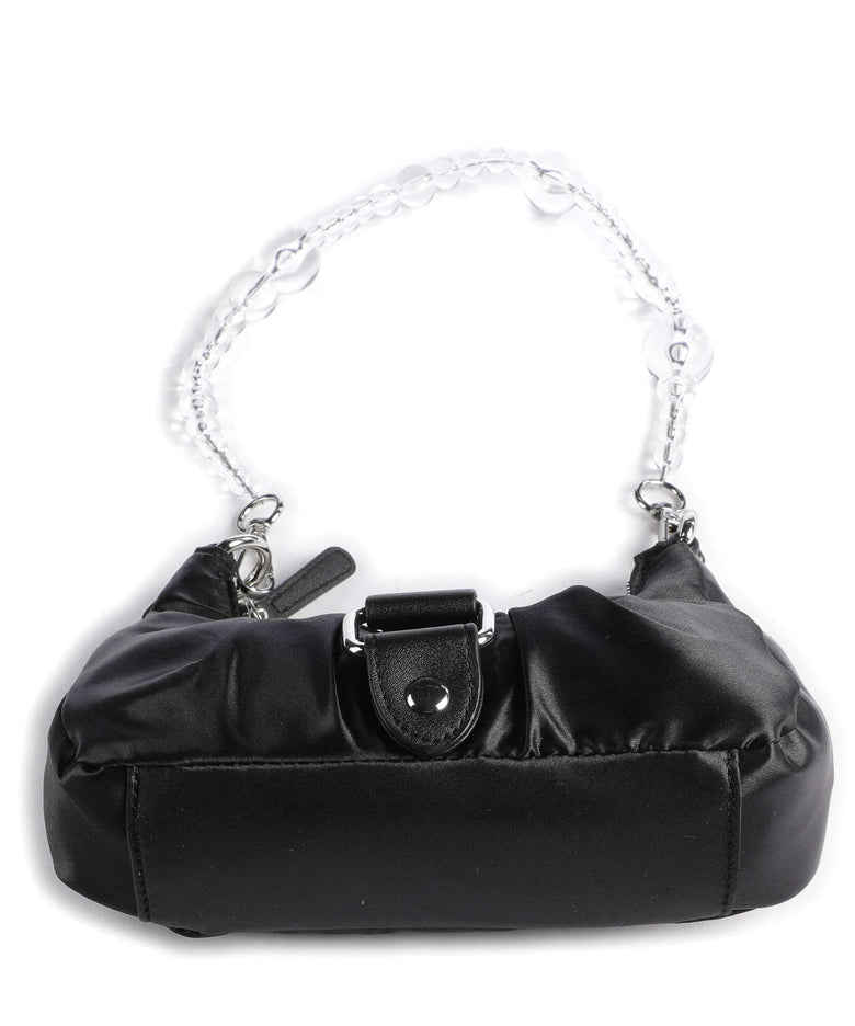 Núnoo Satin Flora Shoulder bag black