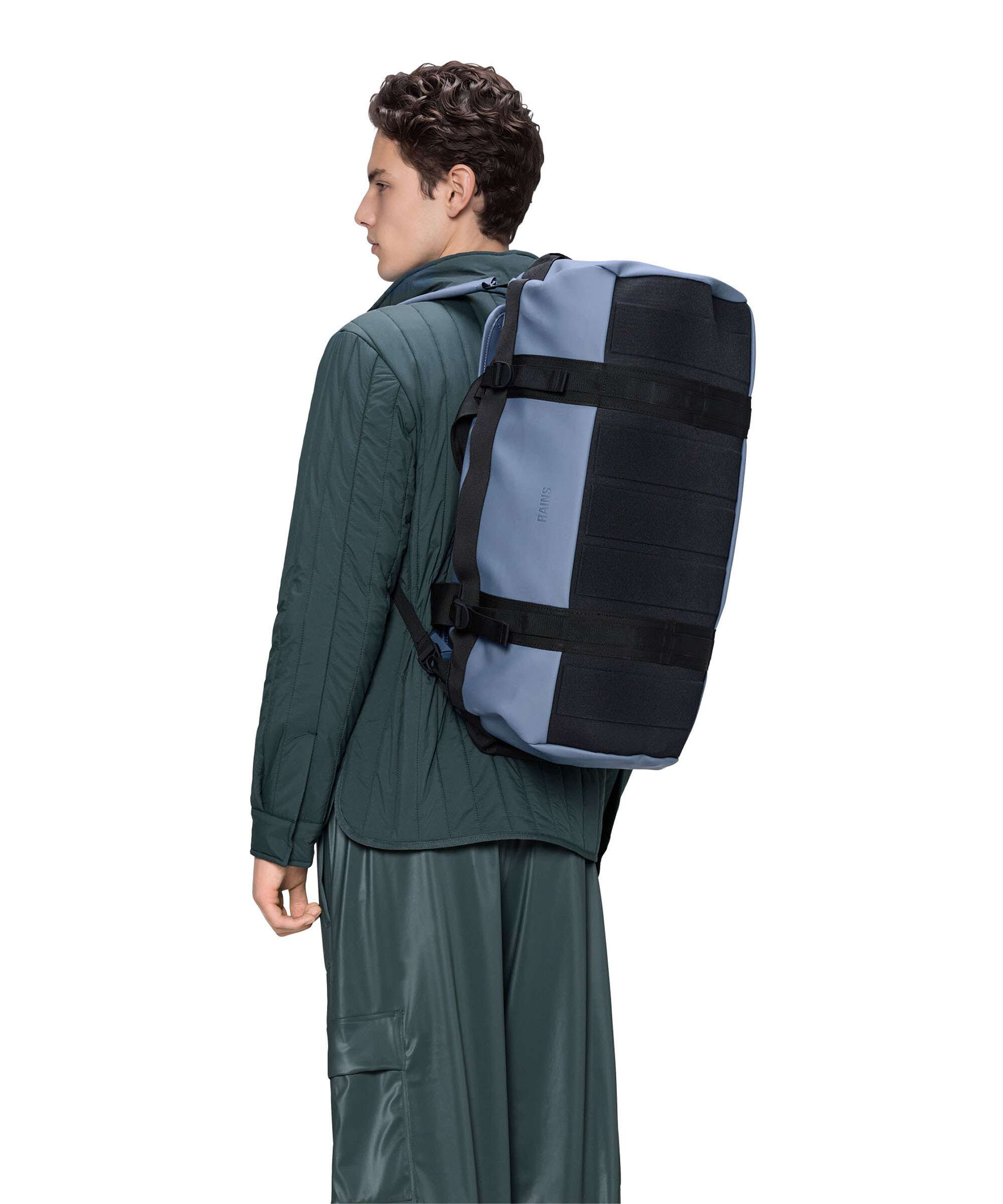 Rains Texel Small Travel bag blue dusk