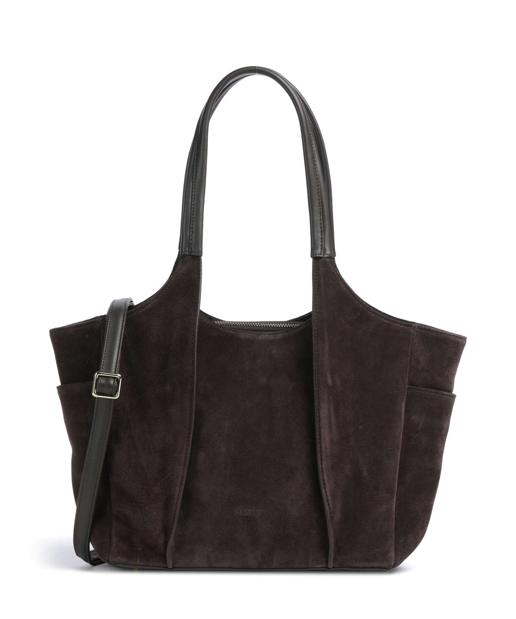 Kazar Seine Tote bag dark brown