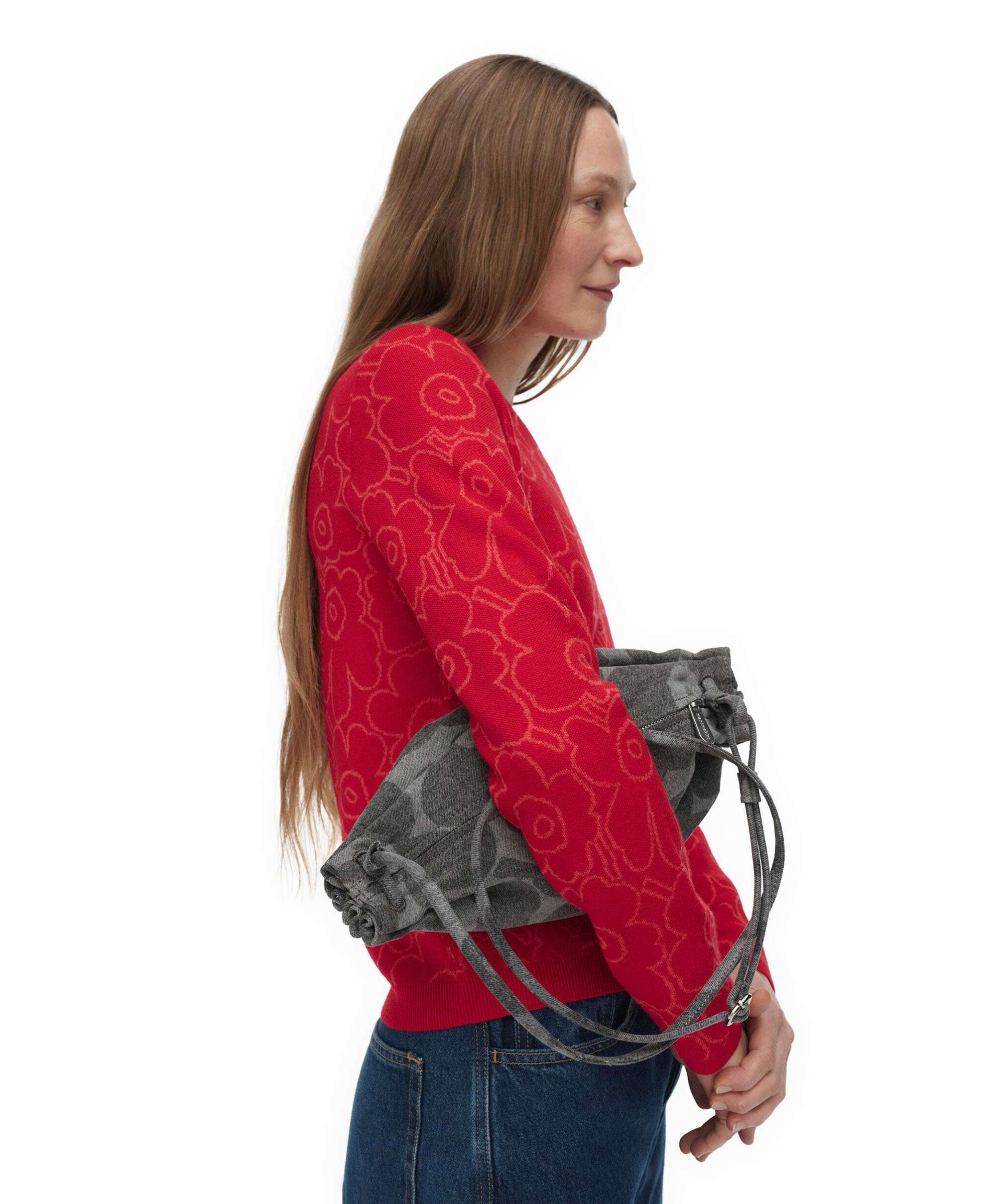 Marimekko Karla Denim Pikku Shoulder bag light grey