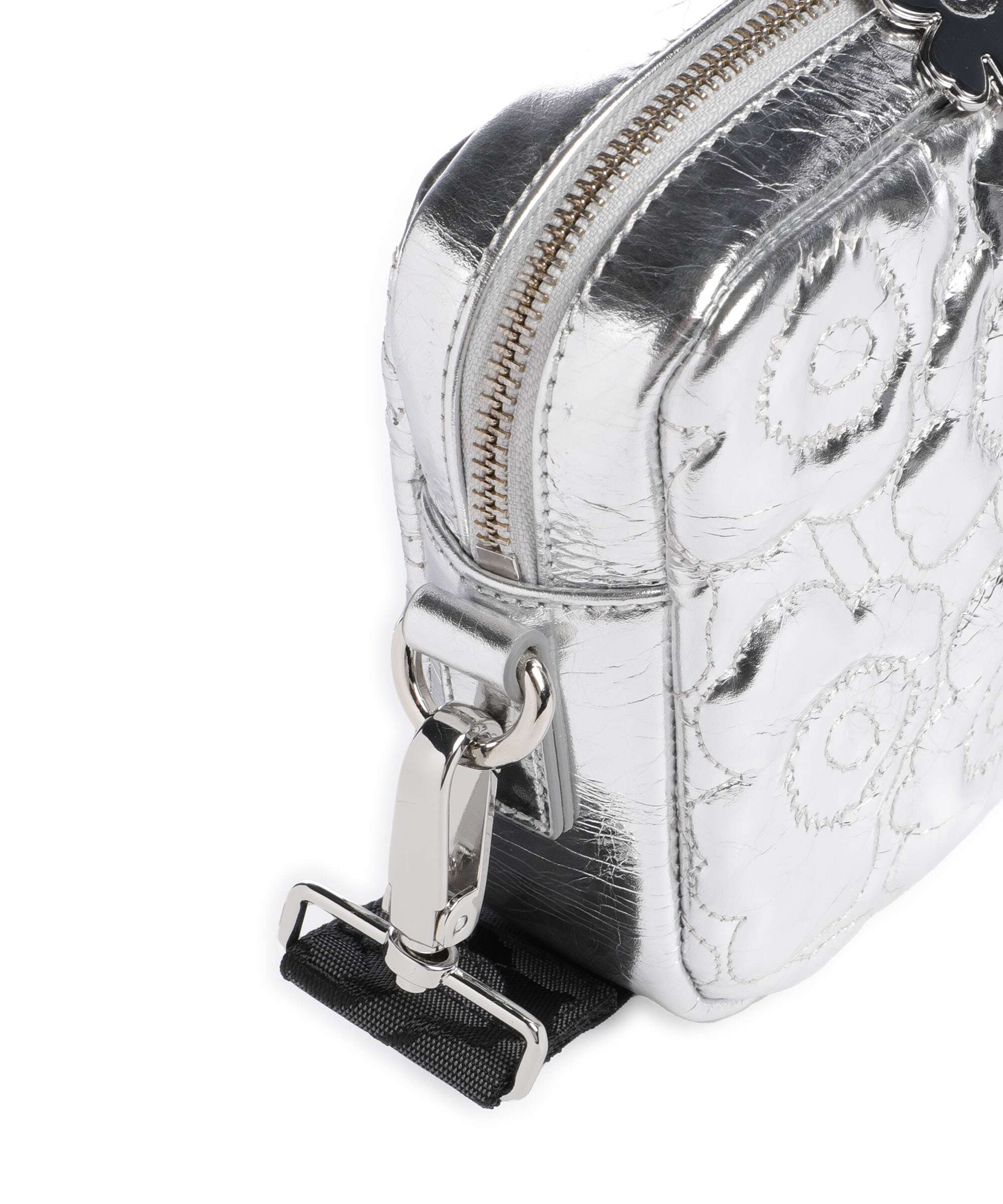Marimekko Gratha Soft Unikko Crossbody bag silver