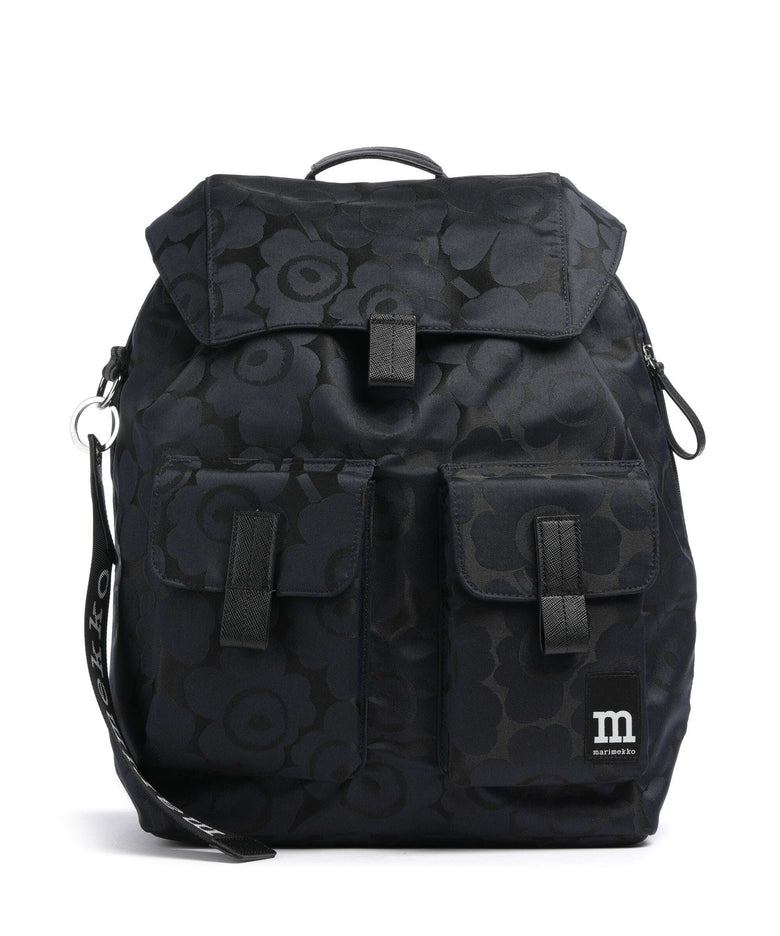 Marimekko Everything Unikko L Backpack blue/dark blue