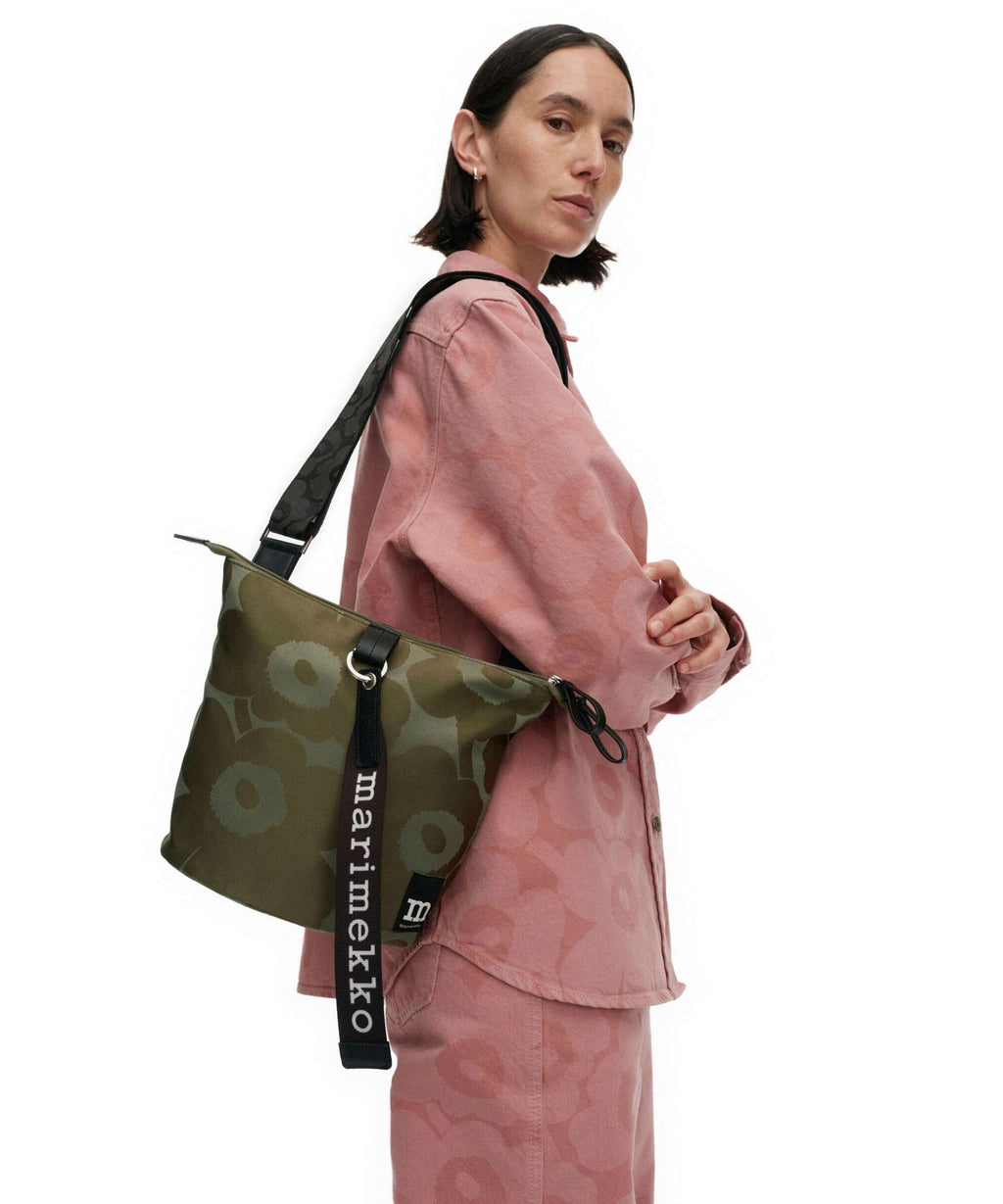 Marimekko Carry All Unikko Crossbody bag green/light green