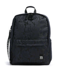 Marimekko Zip Top Unikko Backpack blue/dark blue