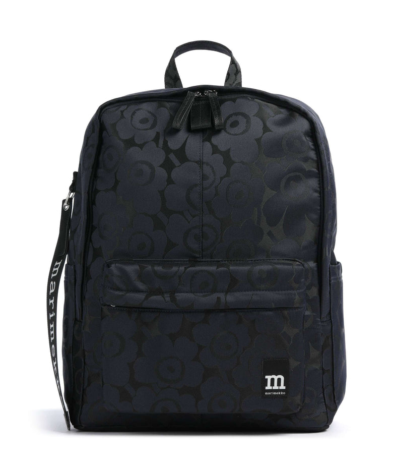Marimekko Zip Top Unikko Backpack blue/dark blue