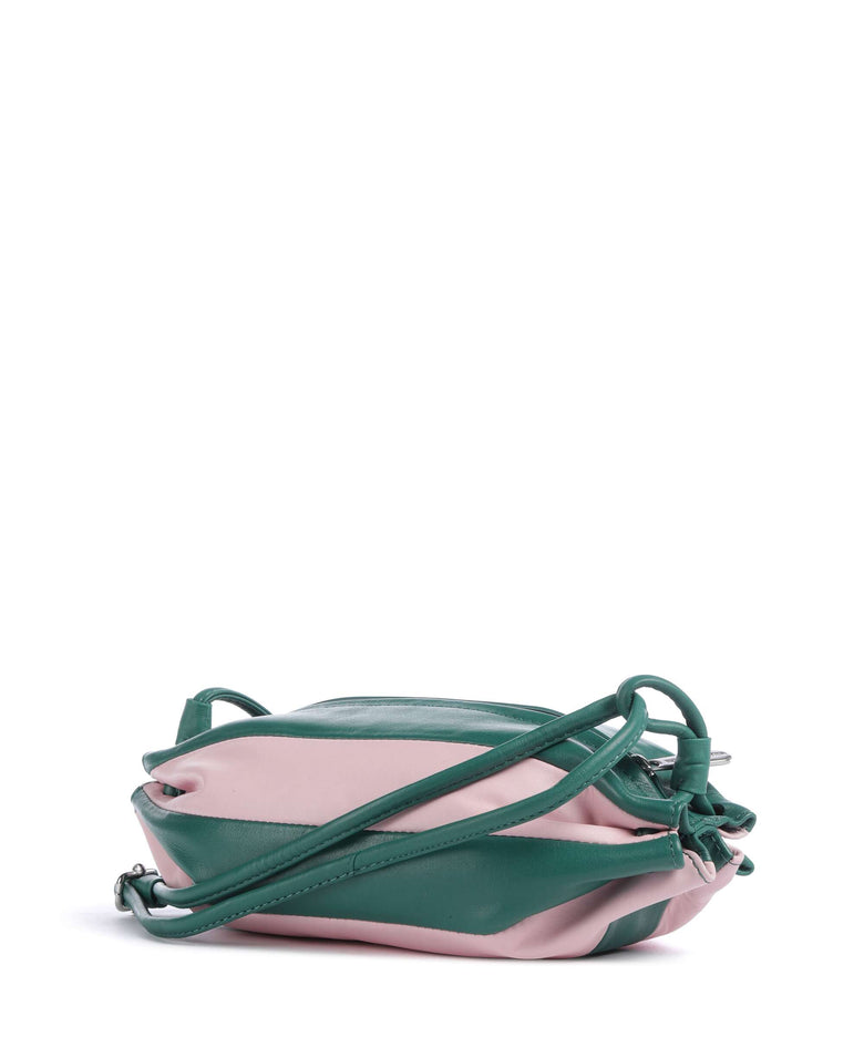 Marimekko Karla Pikku Crossbody bag light pink/dark green