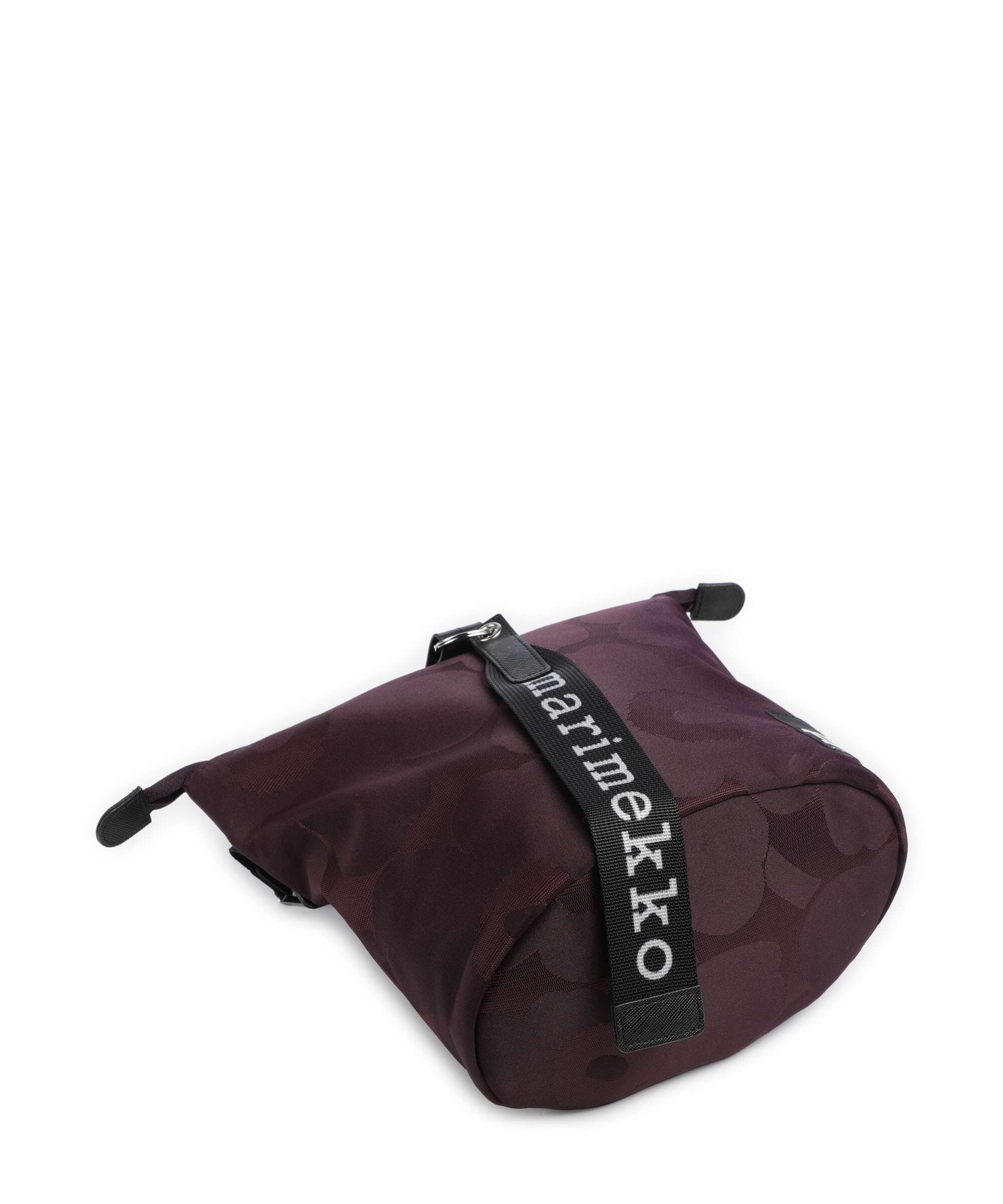 Marimekko Wear All Day Unikko Bucket bag wine red/dark wine