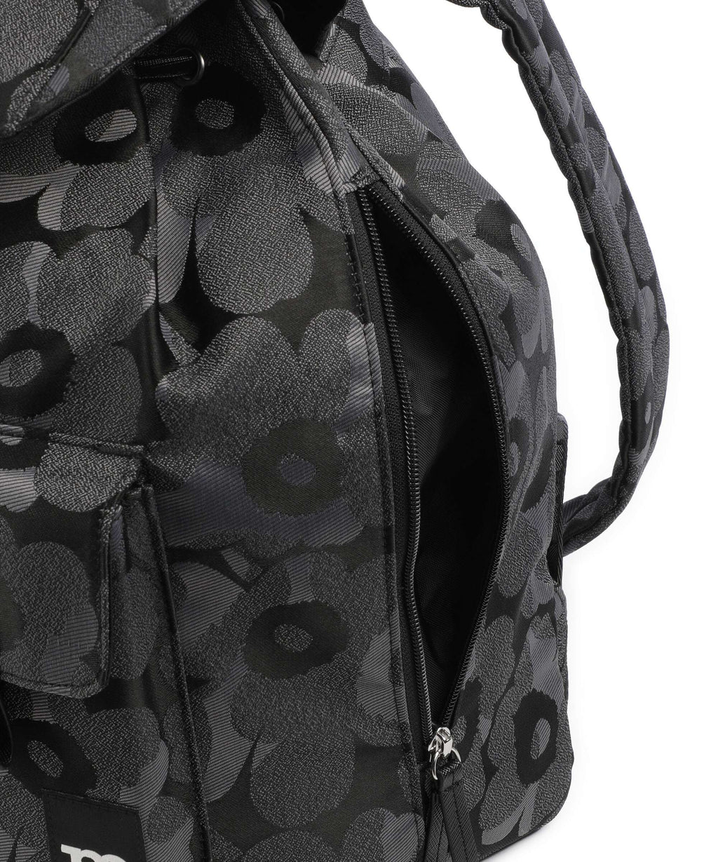 Marimekko Wear All Day L Unikko Backpack grey/dark grey