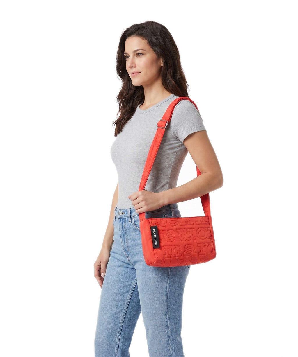 Marimekko Joy Logo S Crossbody bag red