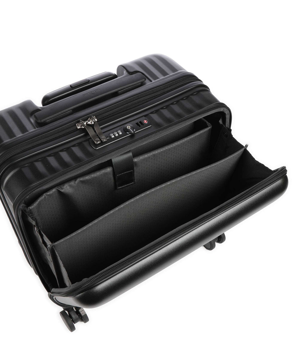 Echolac Celestra PilotPro Rolling briefcase black