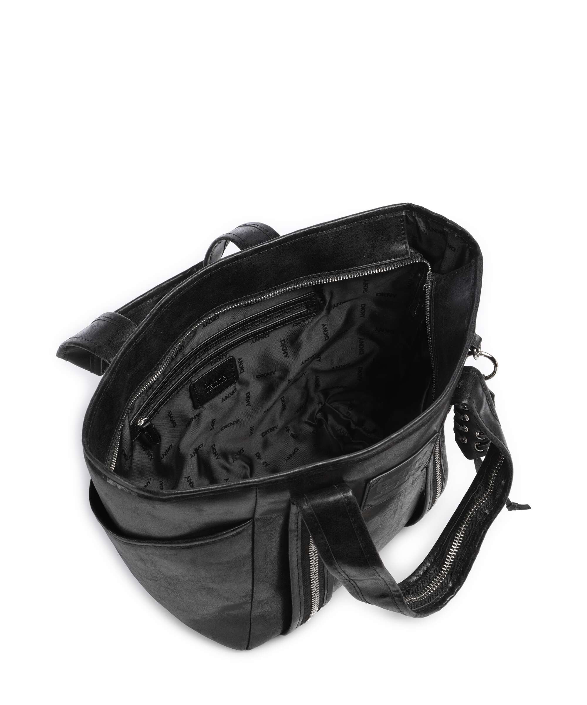 DKNY Verena Medium Handbag black/silver