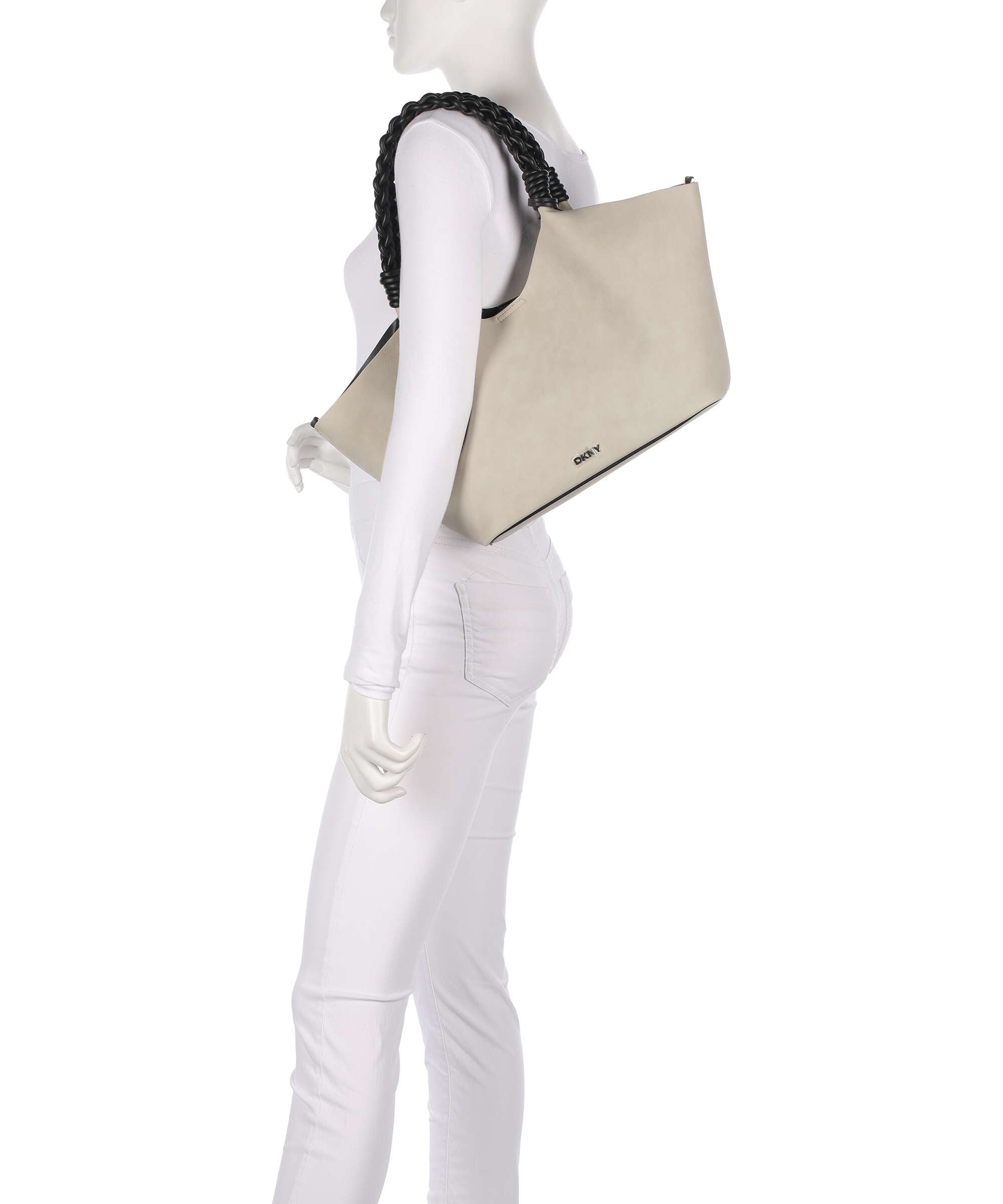 DKNY Paula Medium Shoulder bag light taupe