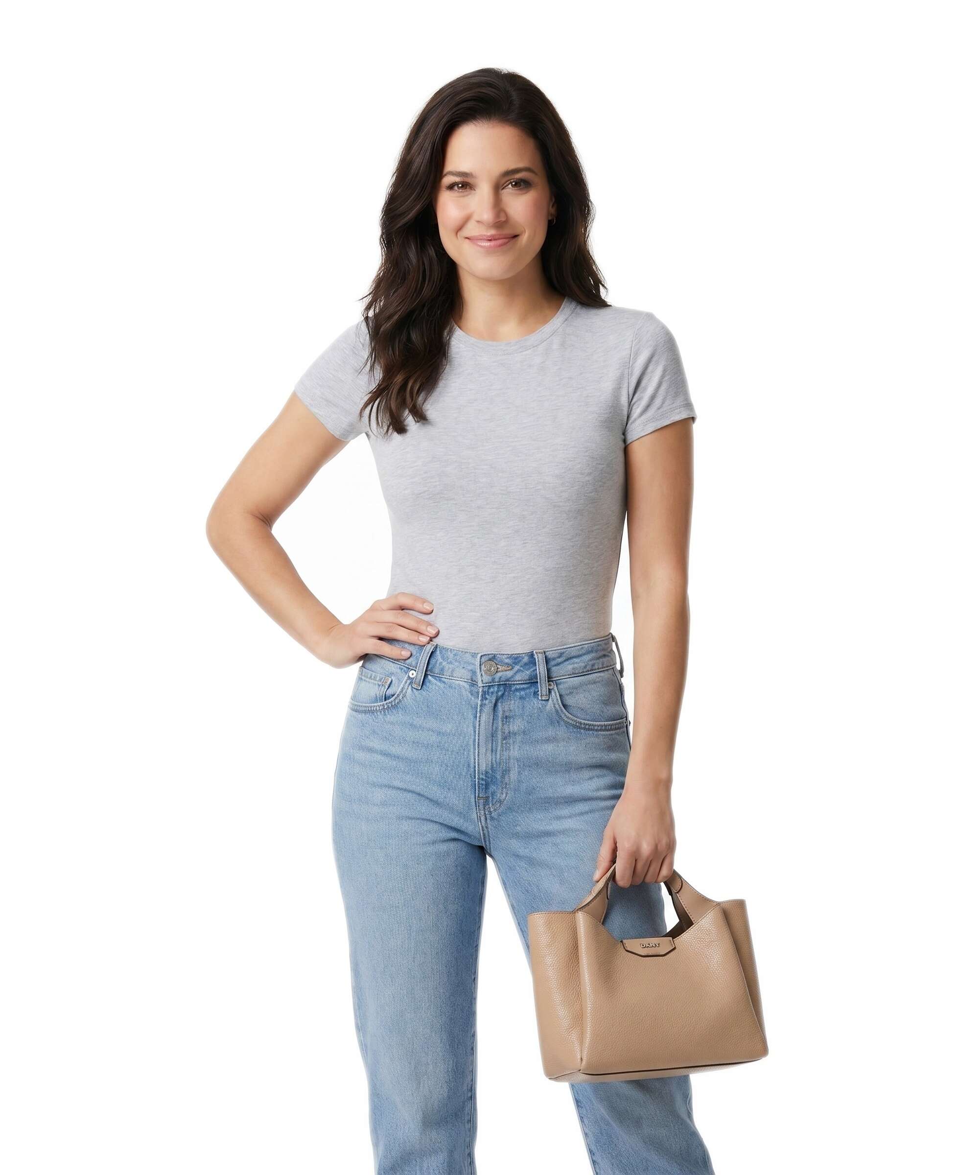 DKNY Willa Mini Handbag hot cocoa