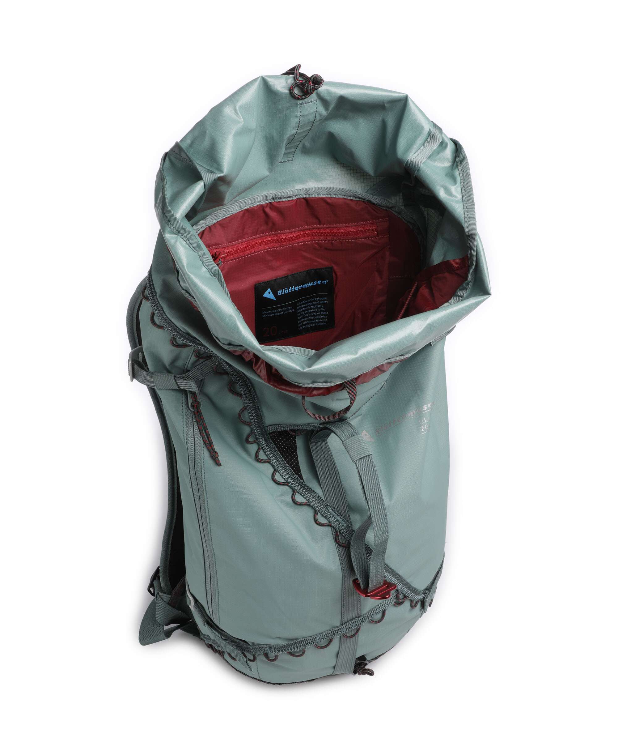 Klättermusen Ull 20 Hiking backpack jade green