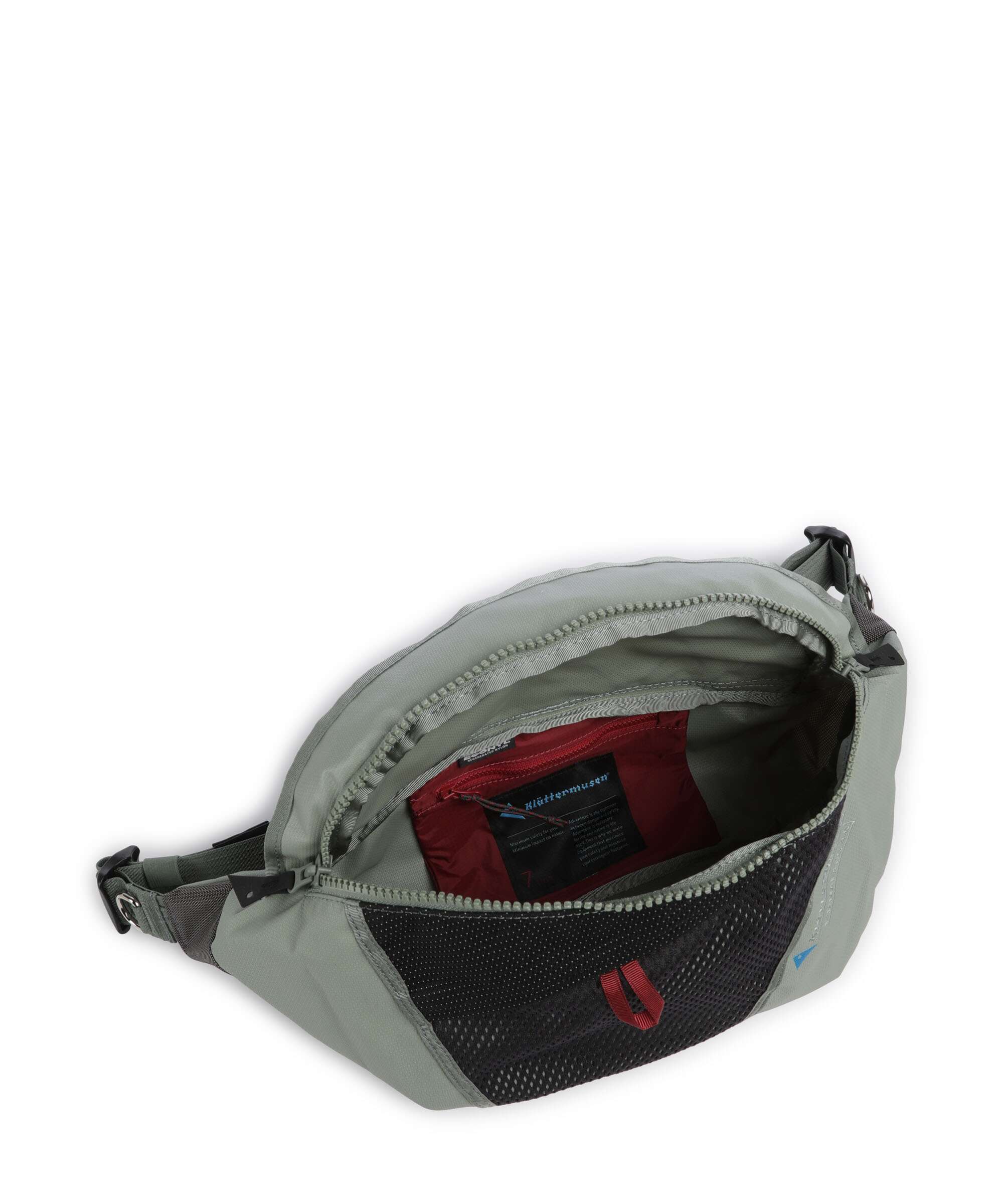 Klättermusen Fimmafäng 4.0 Belt bag faded green