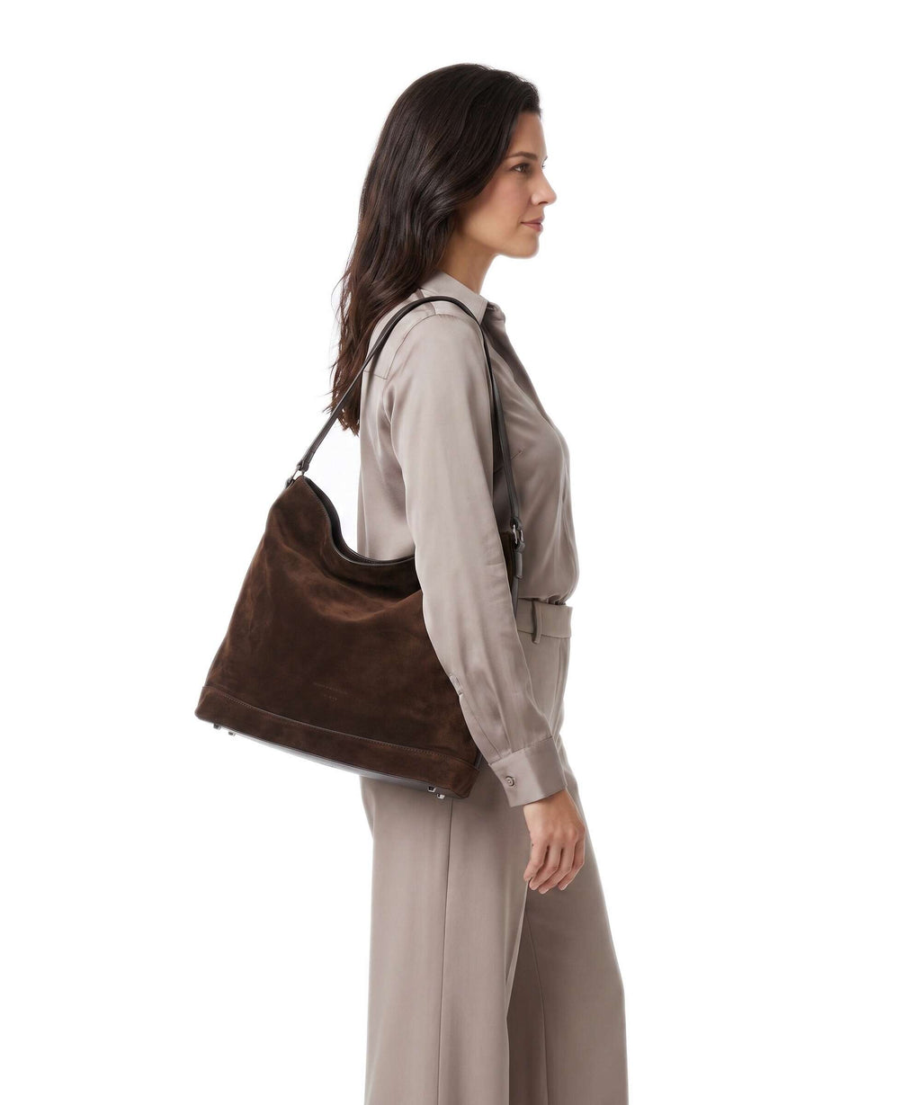 Tiger of Sweden Foru Hobo bag dark brown