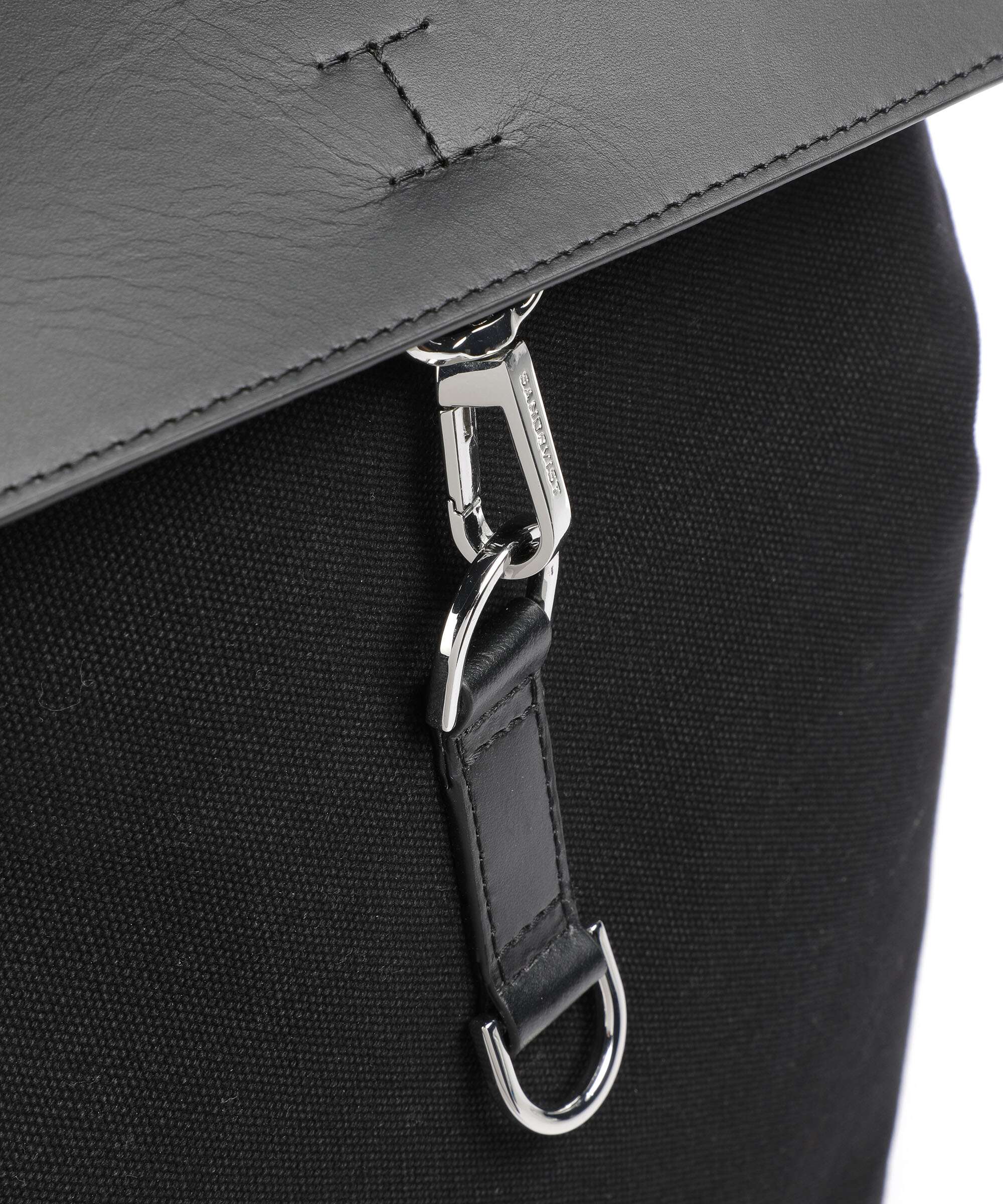 Sandqvist Everyday Originals Alva Metal Hook Backpack black
