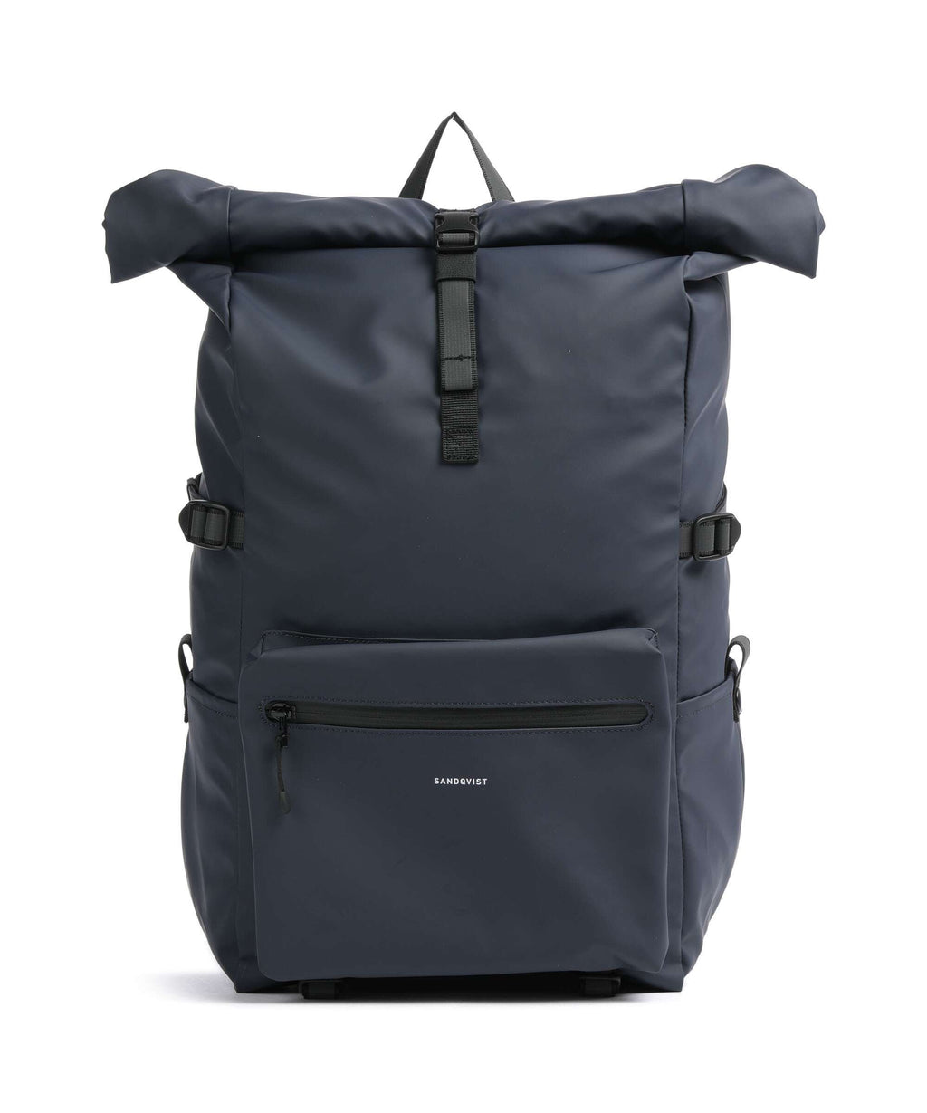 Sandqvist Stream Ruben 2.0 Rolltop backpack navy