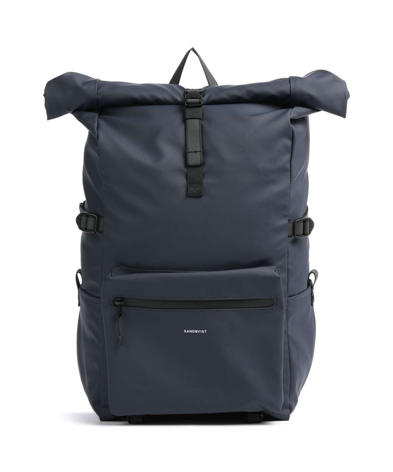 Sandqvist Stream Ruben 2.0 Rolltop backpack navy