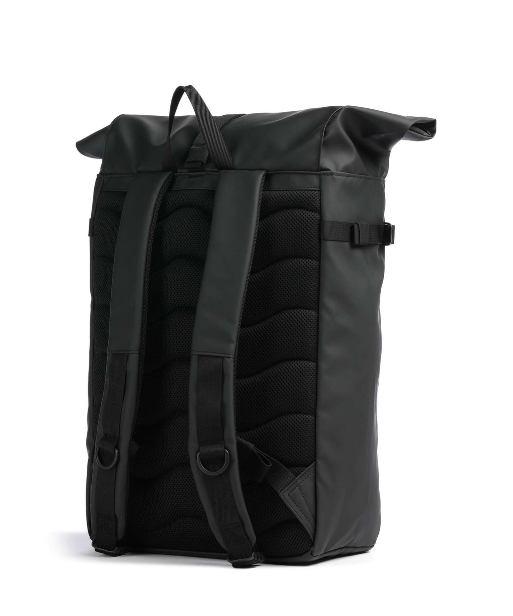 Sandqvist Stream L Rolltop backpack black