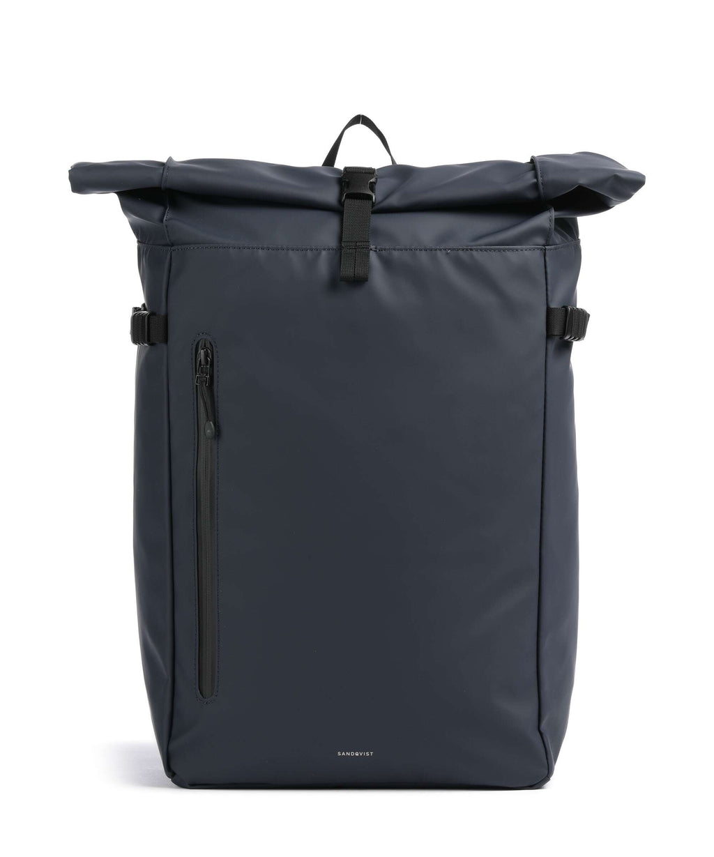 Sandqvist Stream L Rolltop backpack navy