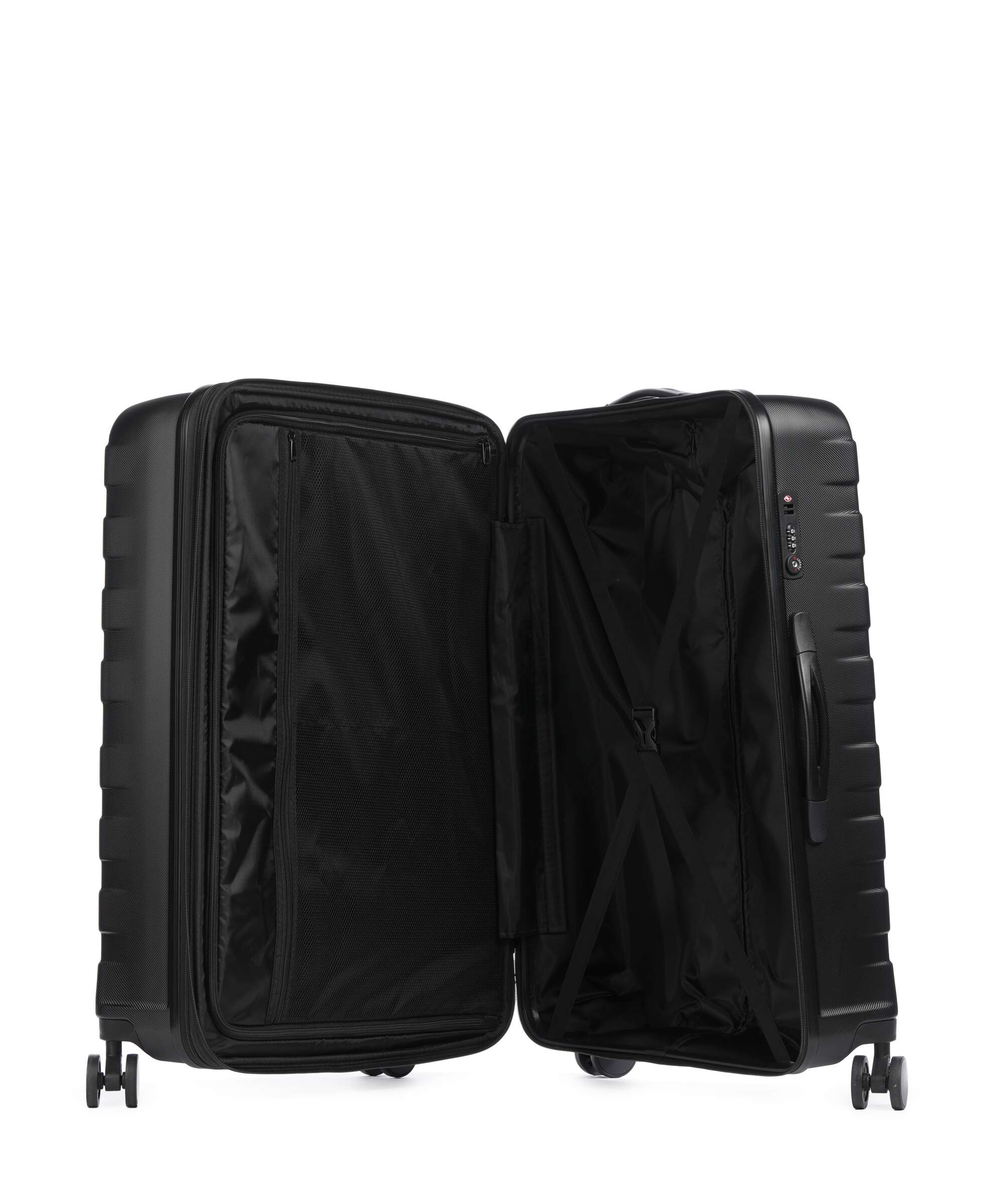 Pack Easy Clipper-Kosmo Spinner (4 wheels) black