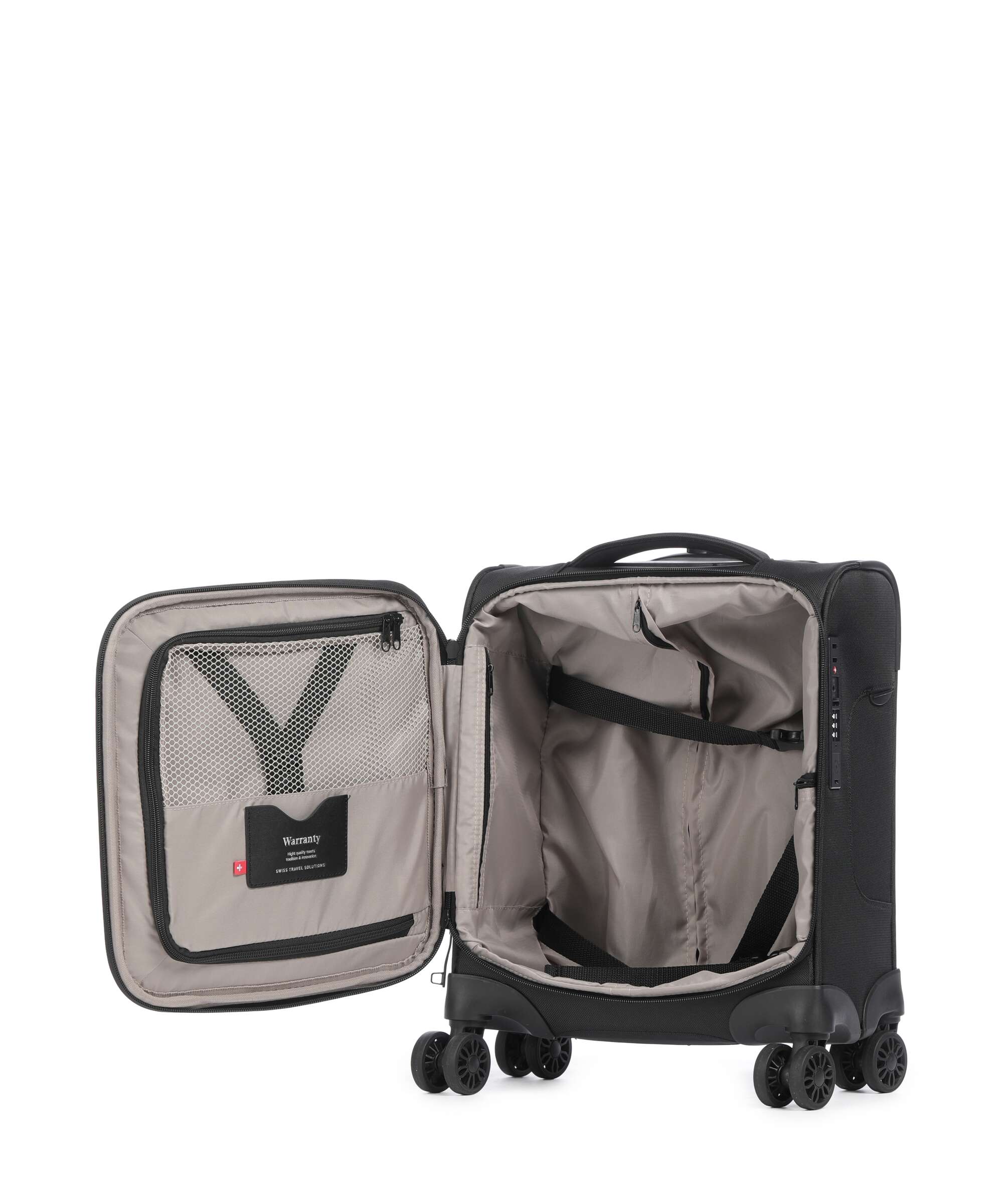 Pack Easy GoUp Spinner (4 wheels) black