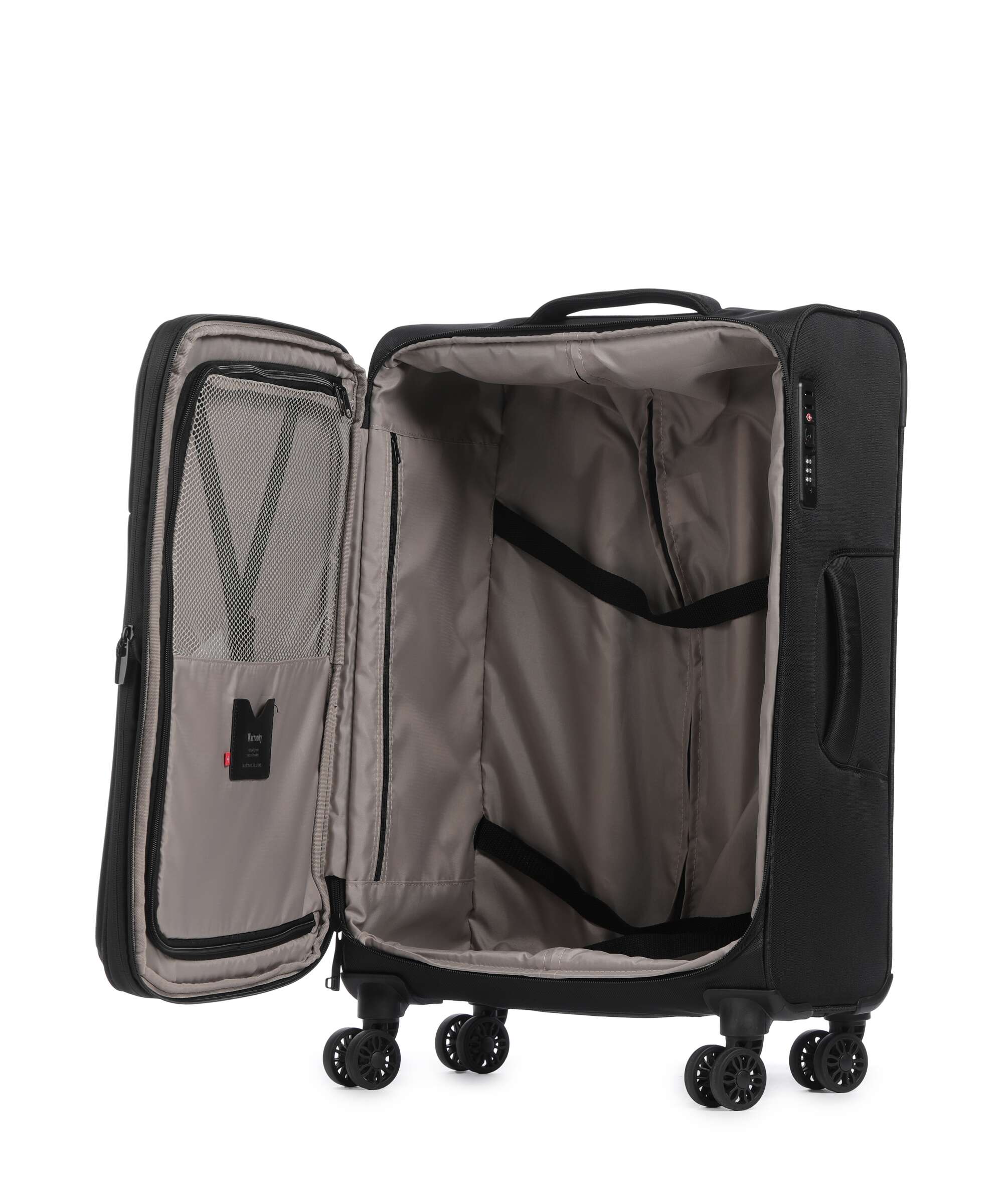 Pack Easy GoUp Spinner (4 wheels) black