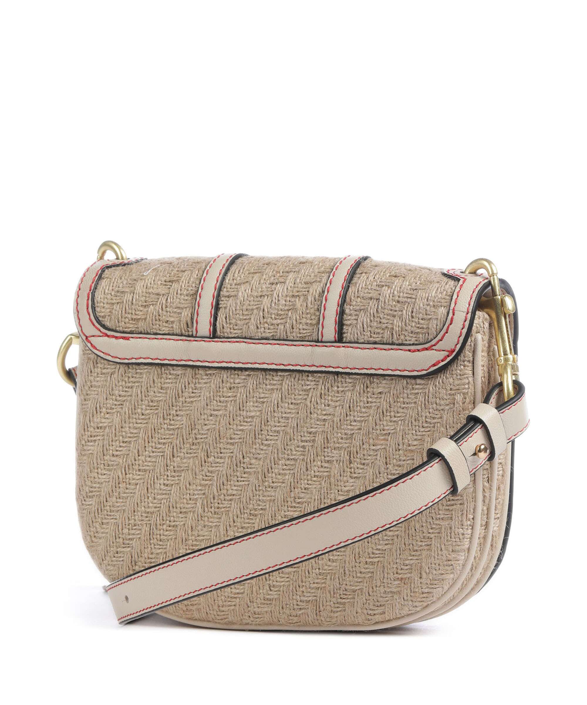 See by Chloé Hana Small Crossbody bag straw beige