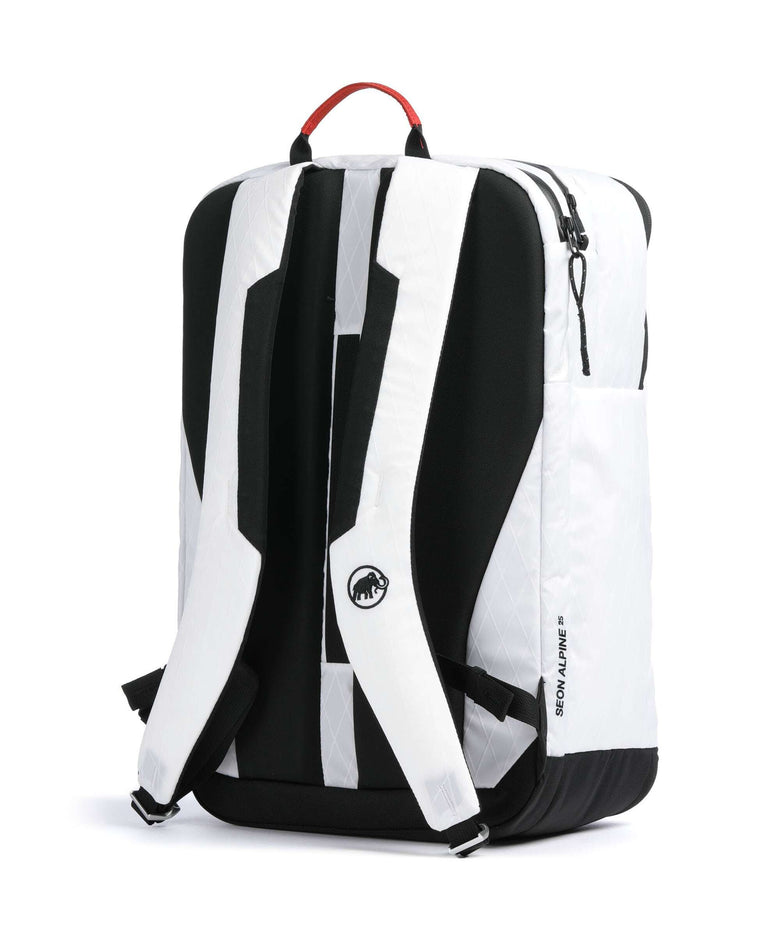 mammut fahrradtasche Mammut Seon Alpine Transporter 25 Laptop-Rucksack 17″ Polyamide white/mammut red