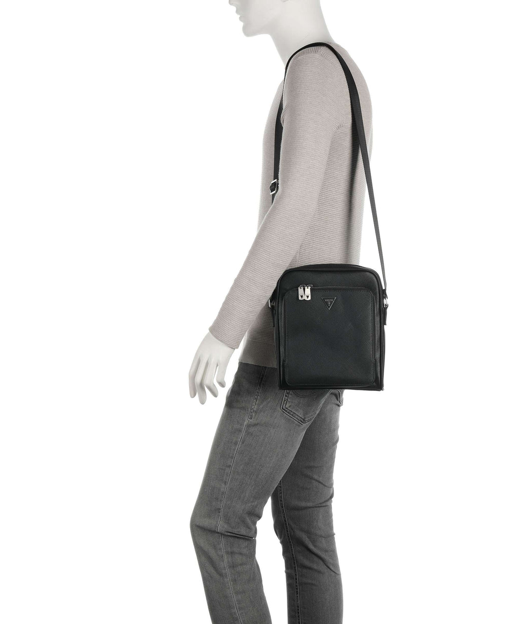 Guess Milano Eco Crossbody bag black