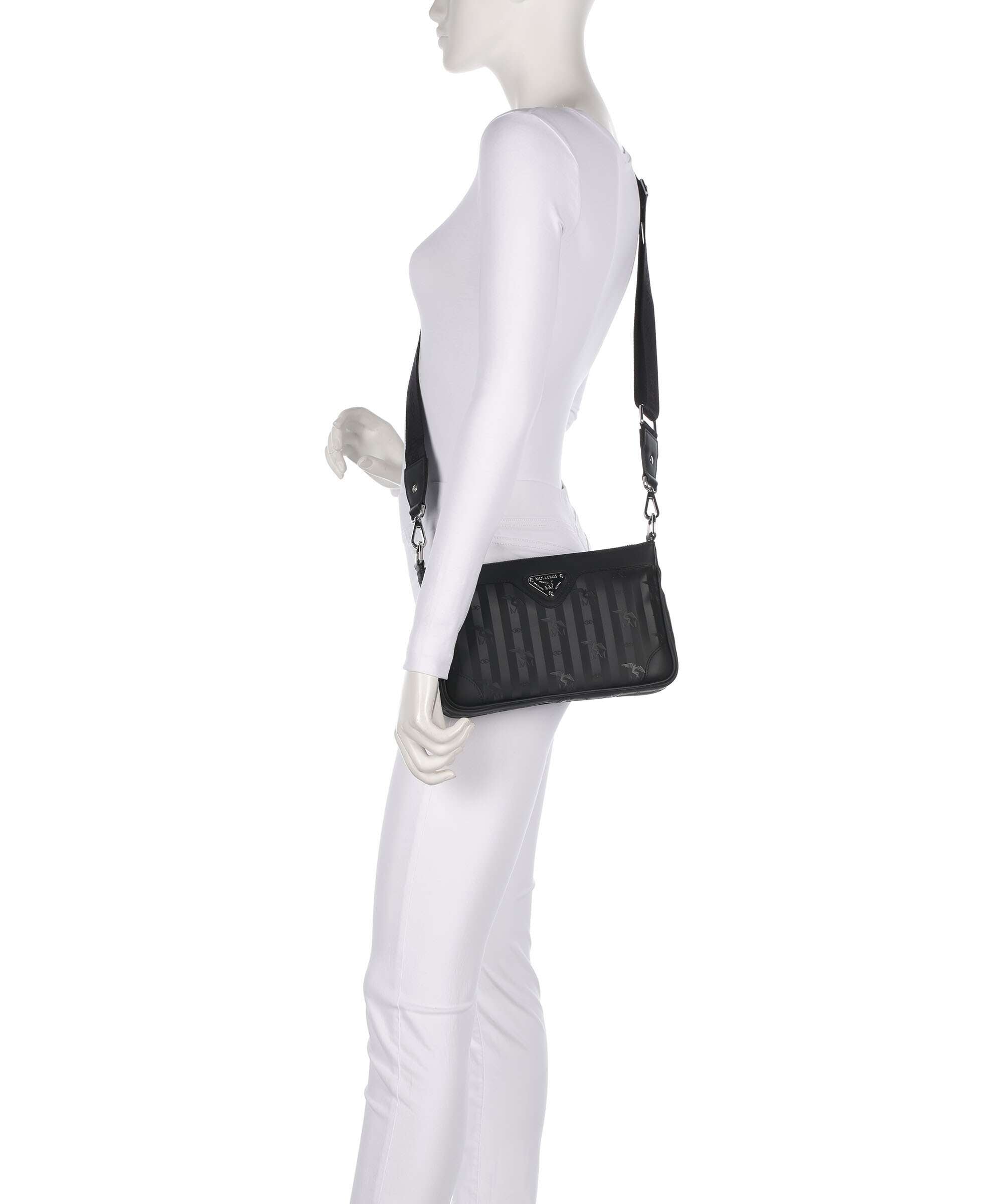 Maison Mollerus Vinerus Flums Crossbody bag black