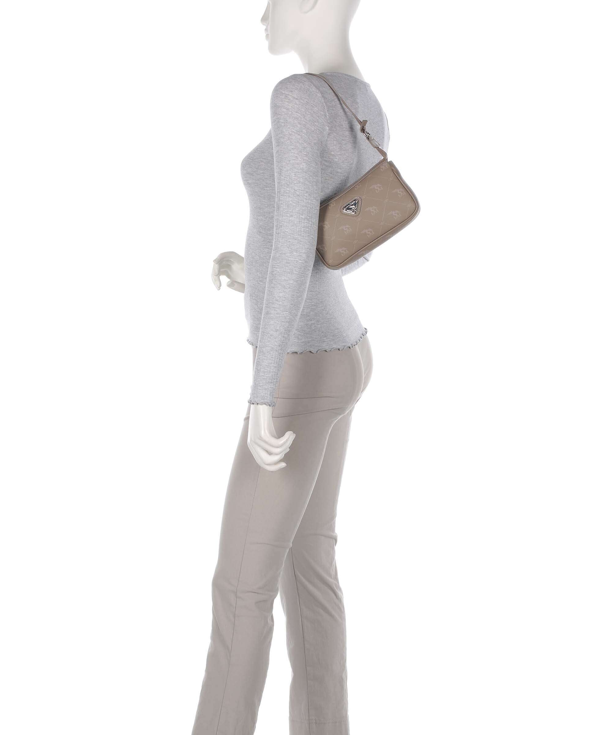 Maison Mollerus Pecarus Missy Shoulder bag taupe/rosé/silber