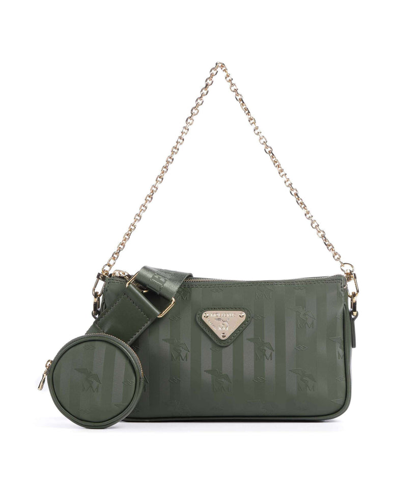 Maison Mollerus Vinerus Zell Shoulder bag olive grün