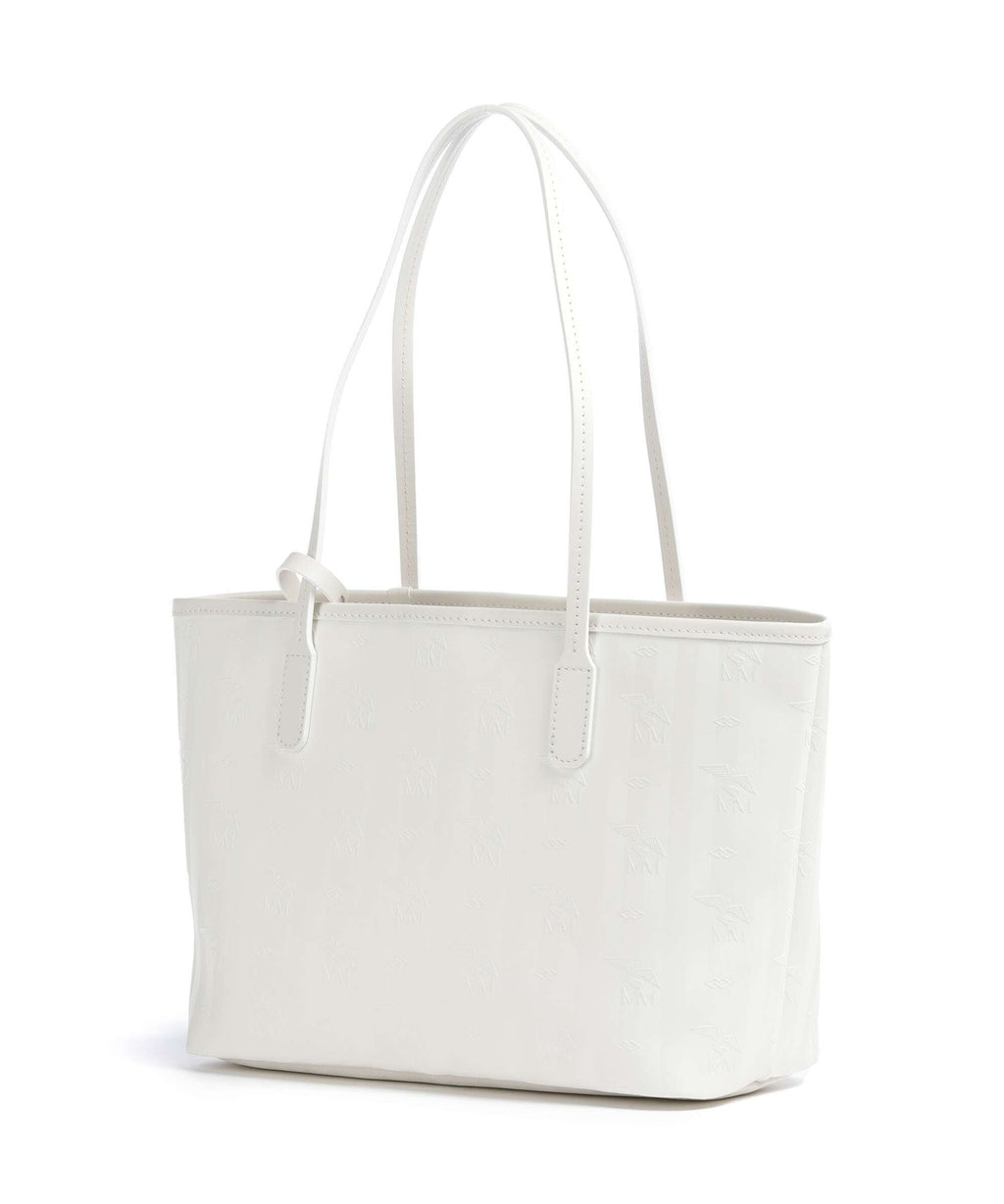 Maison Mollerus Vinerus Genf Tote bag snow weiss