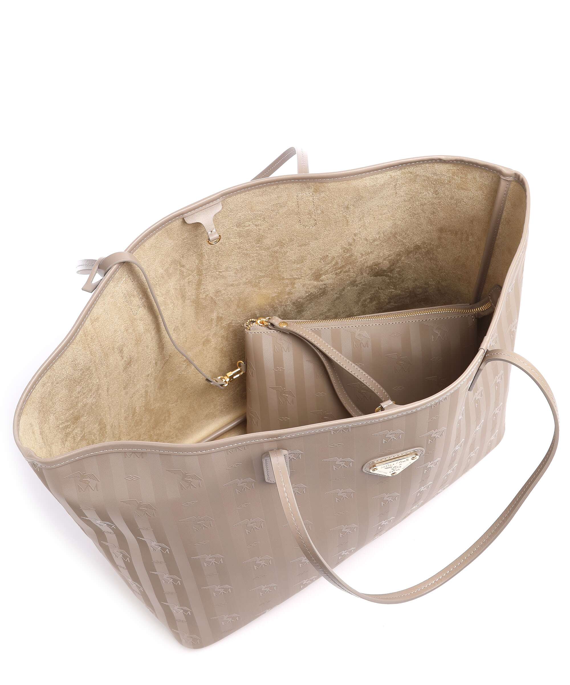 Maison Mollerus Vinerus Zuerich Tote bag taupe