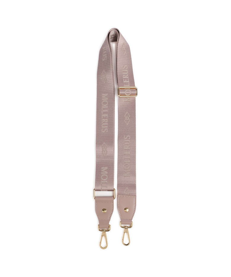 moll und moll tarp Maison Mollerus Aladdin Schulterriemen Nylon rosé/gold